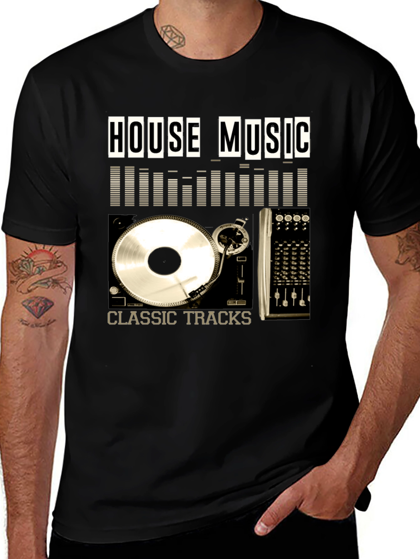 House Music Classic Tracks Graphic Tee