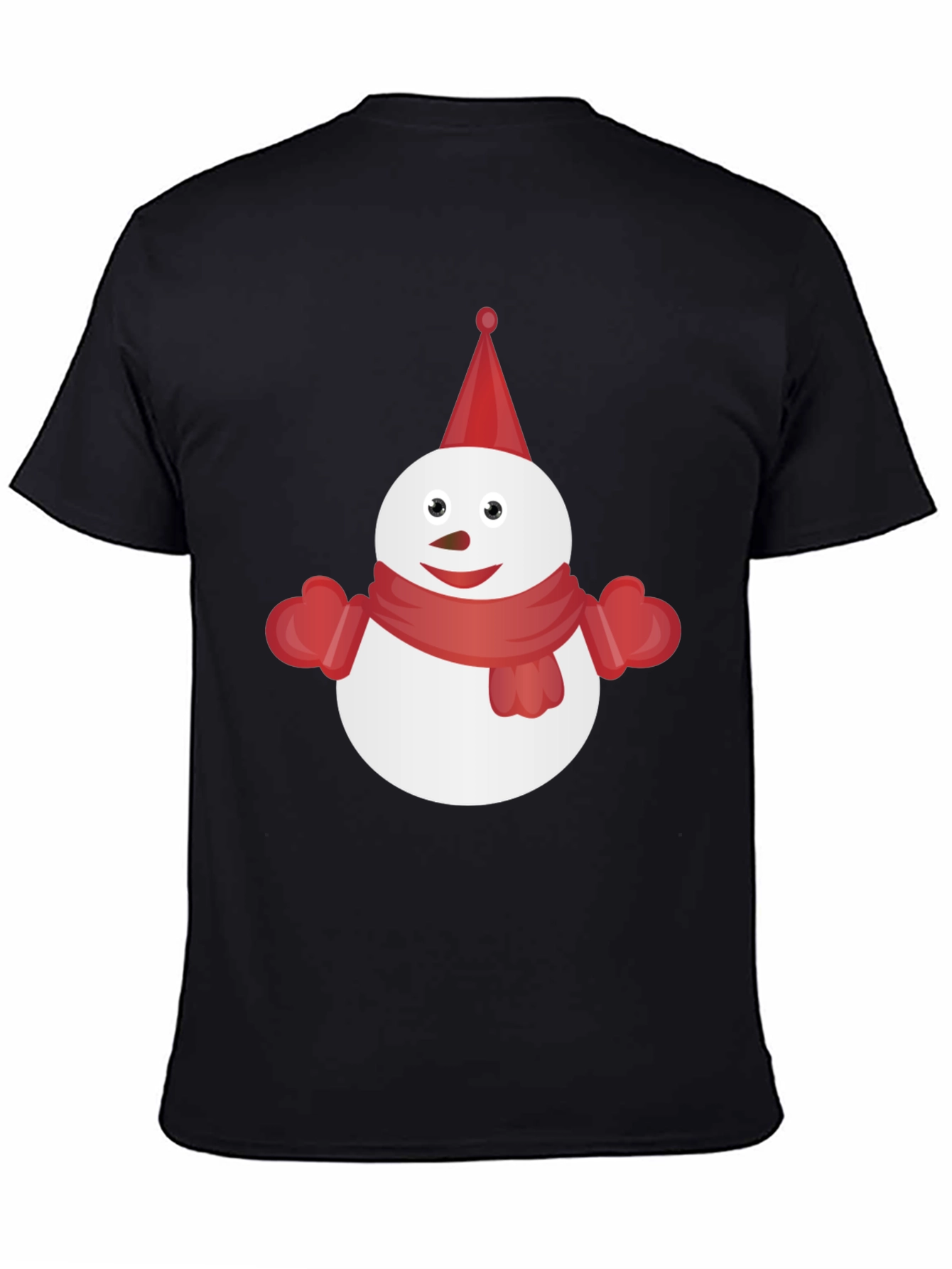 Snowman Graphic Tee - Festive Winter Shirt