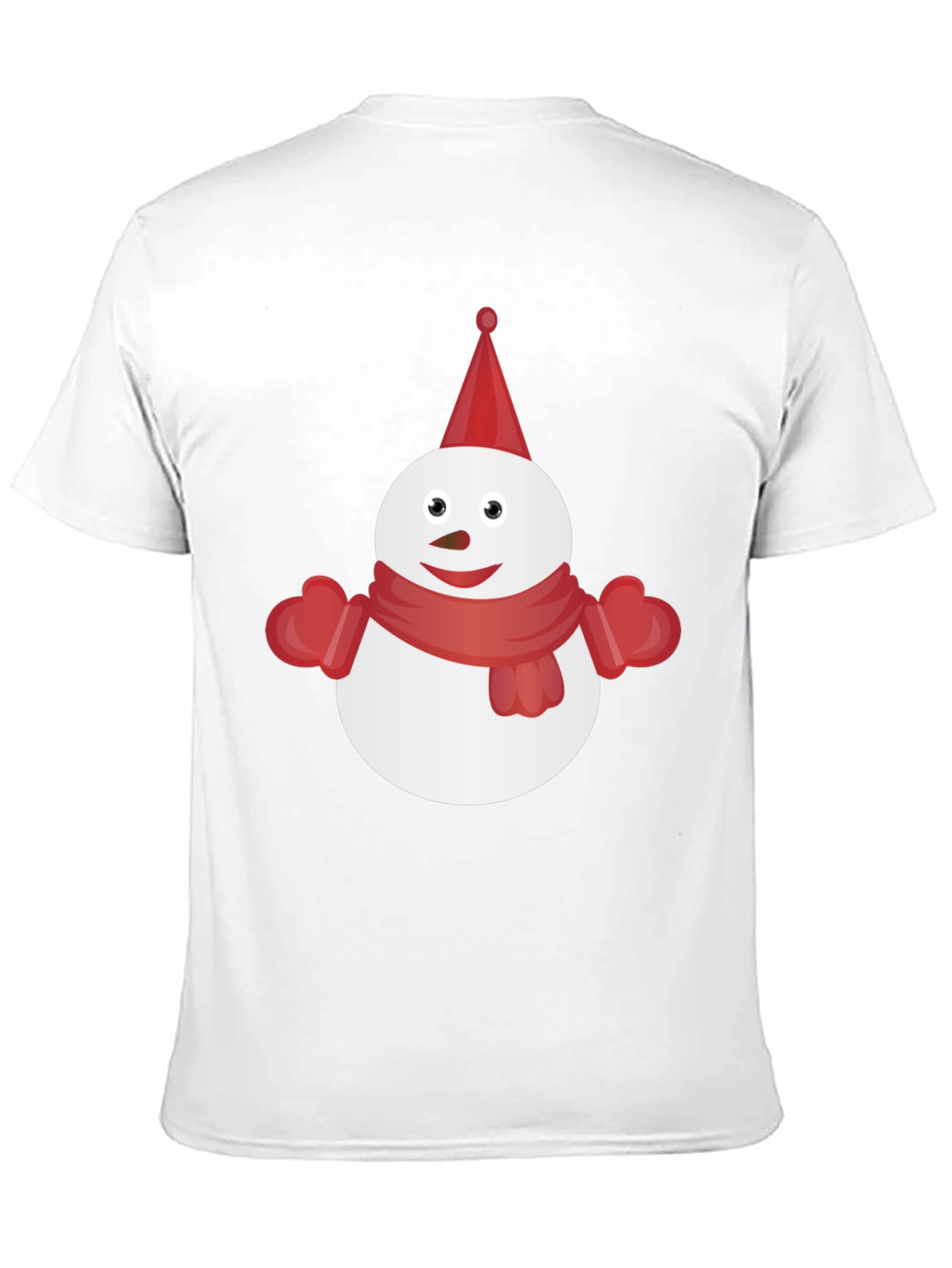 Snowman Graphic Tee - Festive Winter Shirt