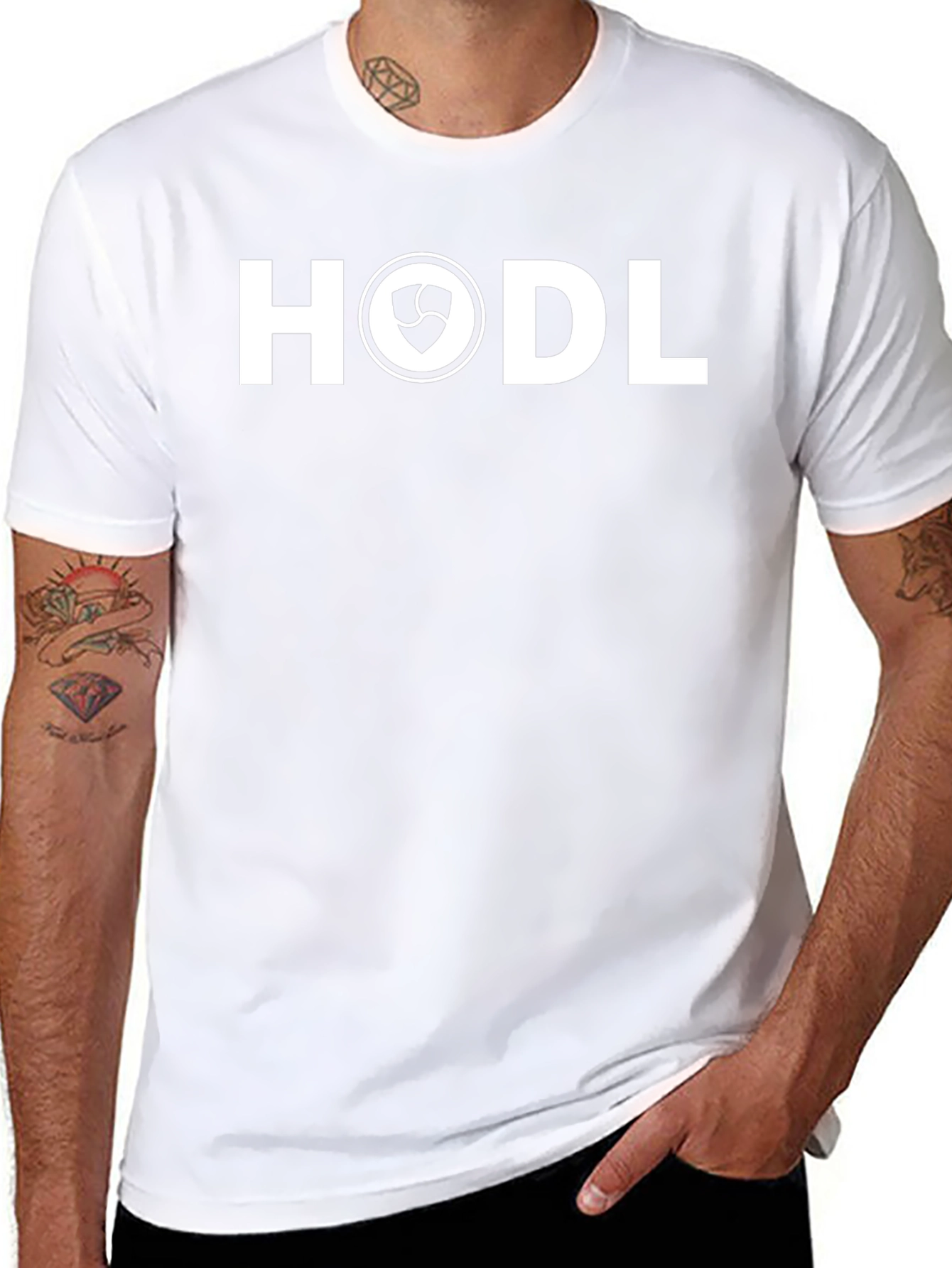 HODL Crypto T-Shirt - NEM Supporter