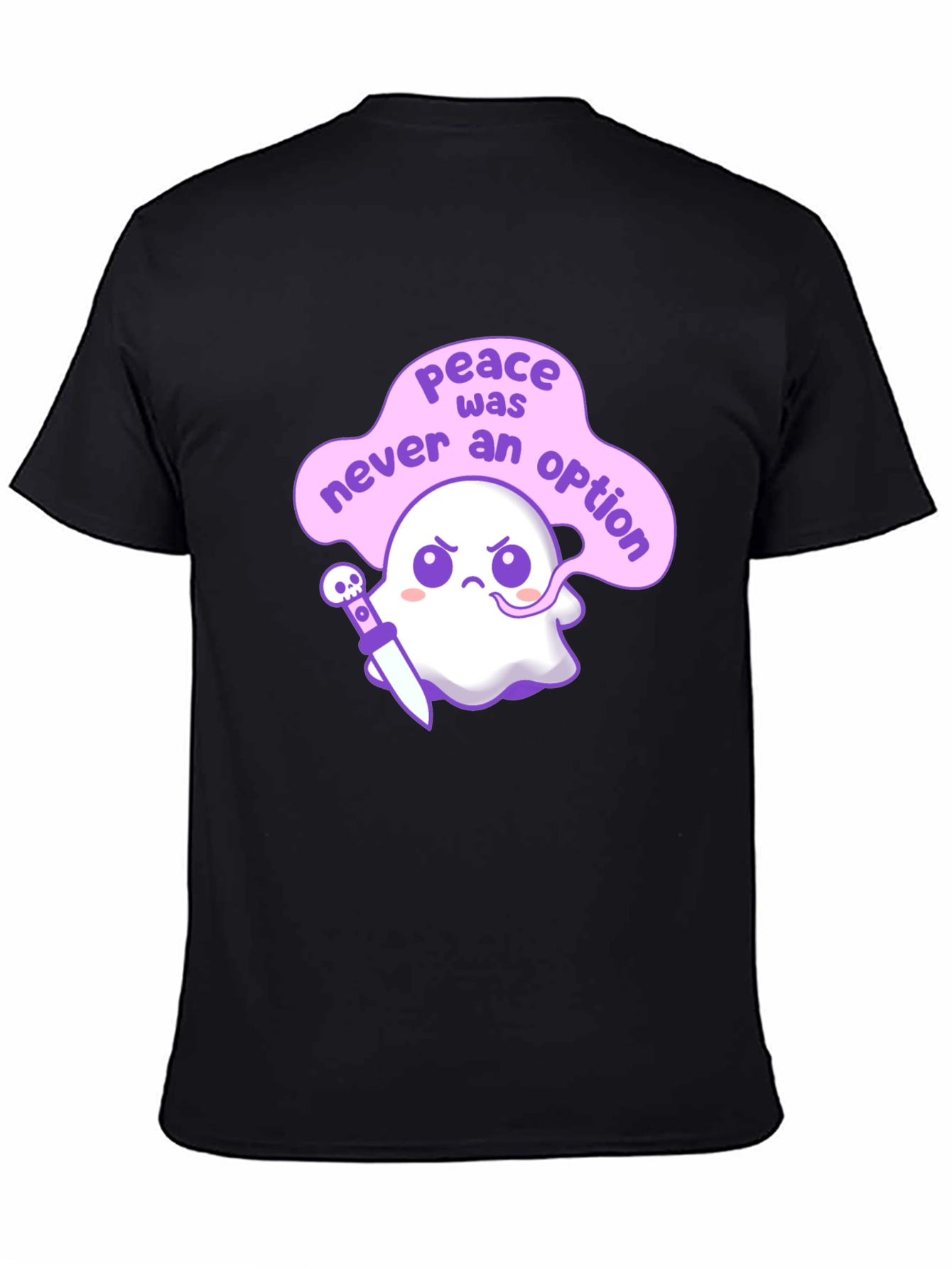 Peace Was Never an Option Ghost T-Shirt