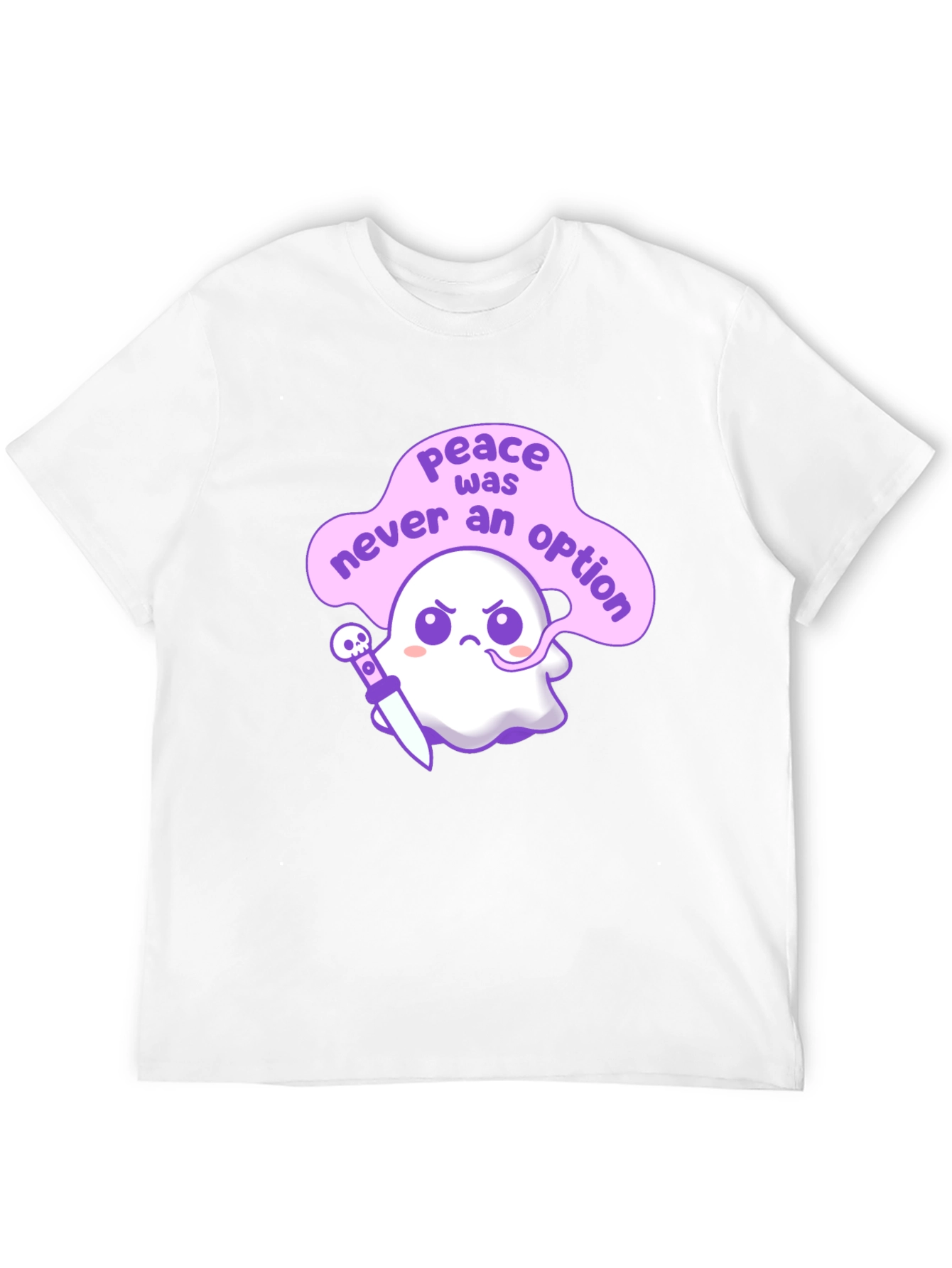 Peace Was Never an Option Ghost T-Shirt