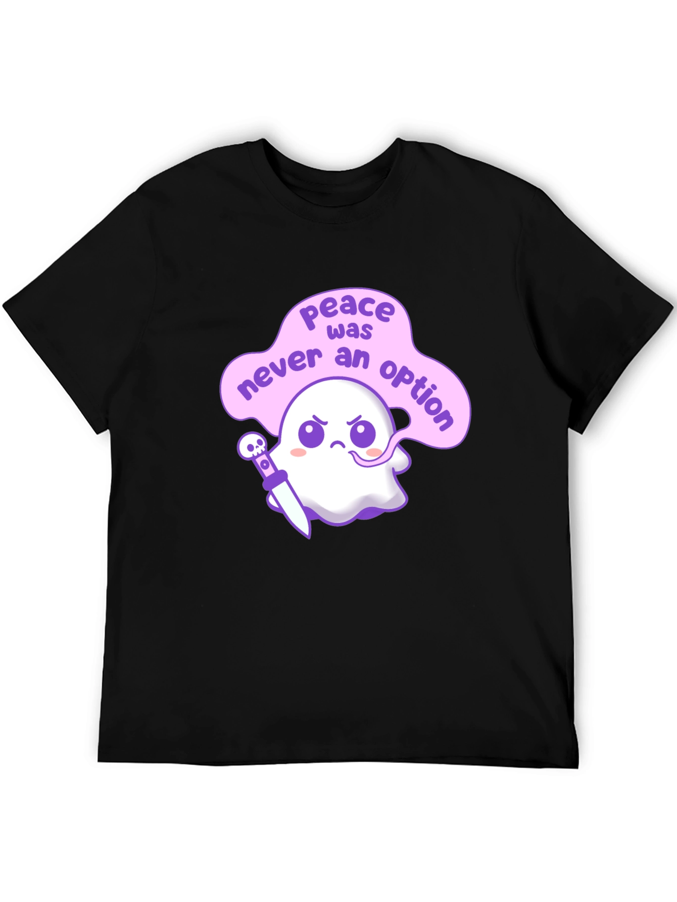 Peace Was Never an Option Ghost T-Shirt