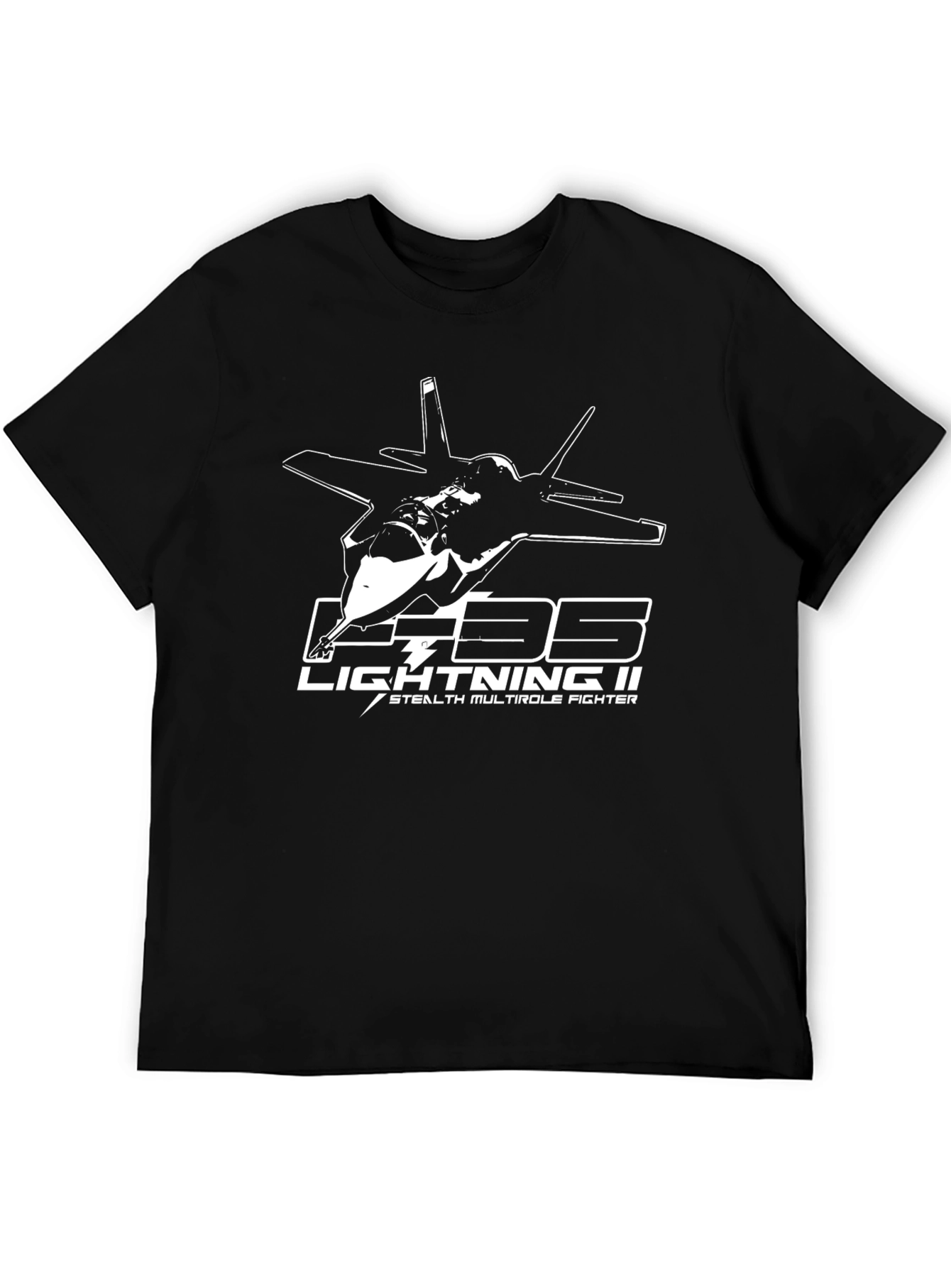 F-35 Lightning II Stealth Fighter Graphic T-Shirt