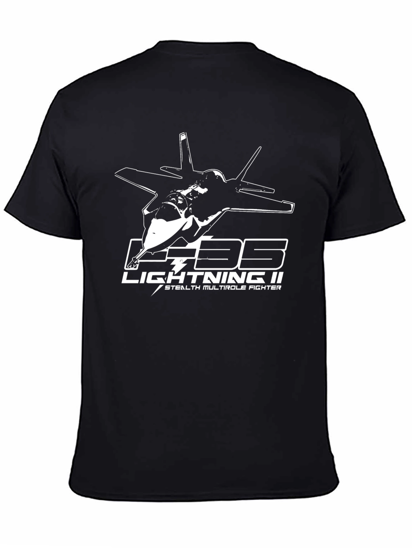 F-35 Lightning II Stealth Fighter Graphic T-Shirt