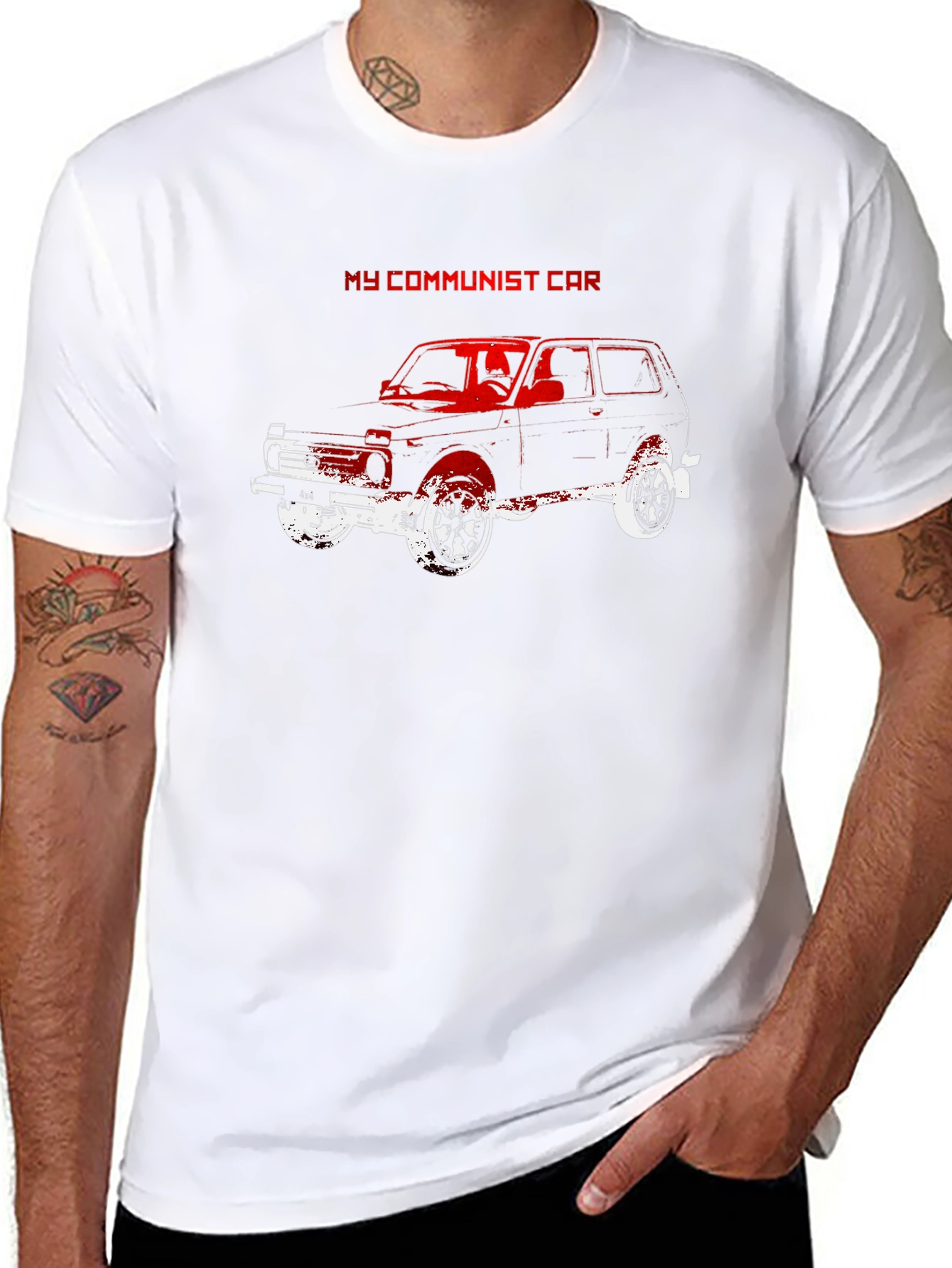My Communist Car T-Shirt - Retro Vehicle Tee