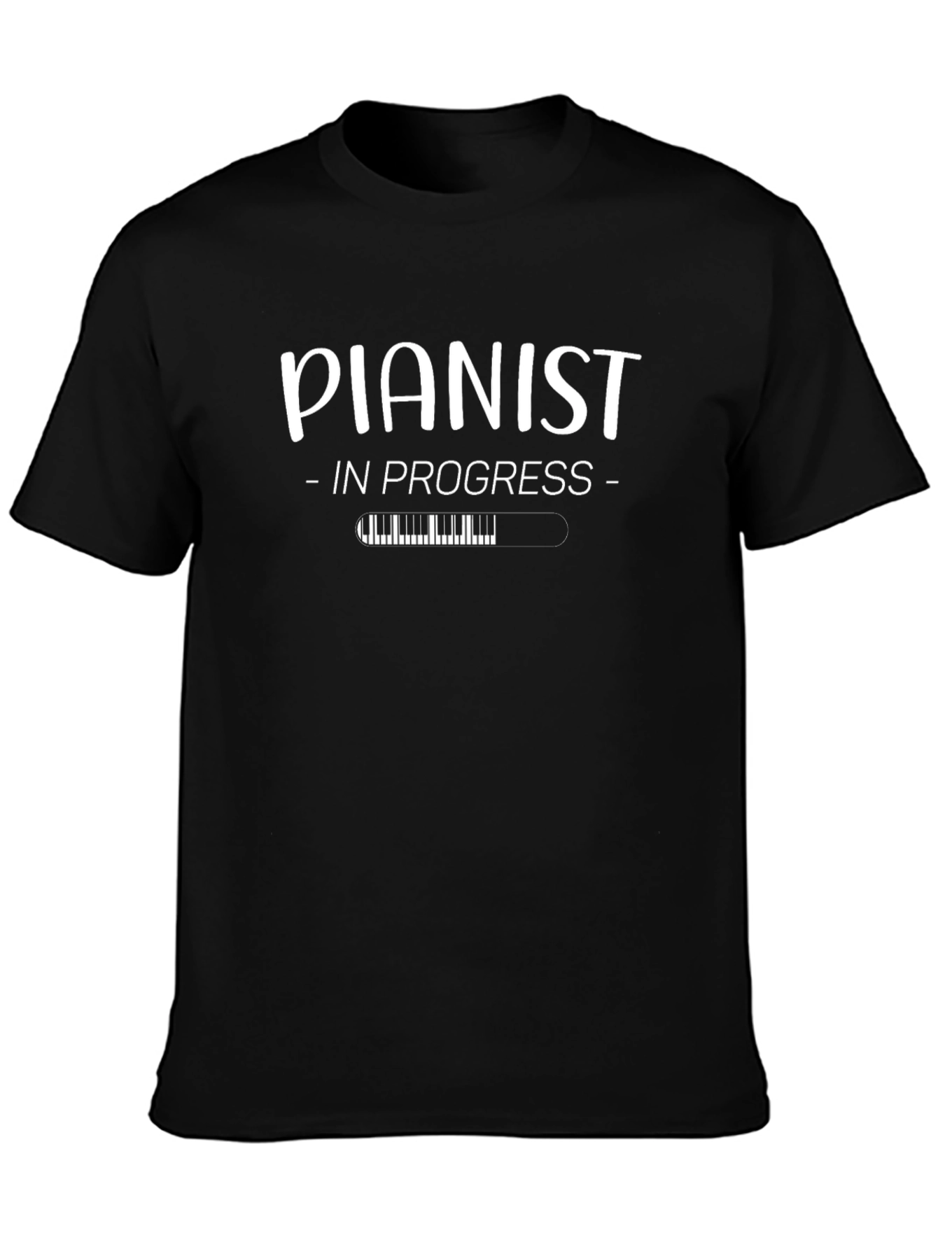 Pianist in Progress T-Shirt - Musician Tee