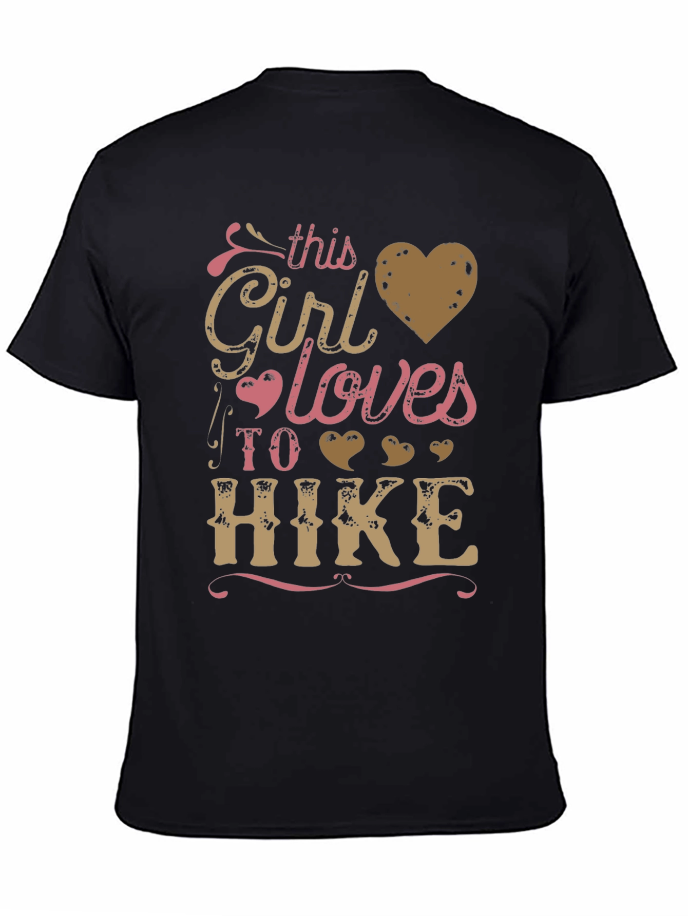 Hiking Lover T-Shirt - This Girl Loves to Hike