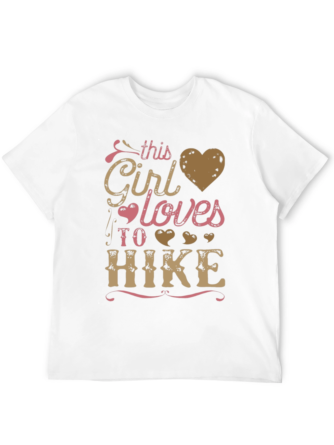 Hiking Lover T-Shirt - This Girl Loves to Hike