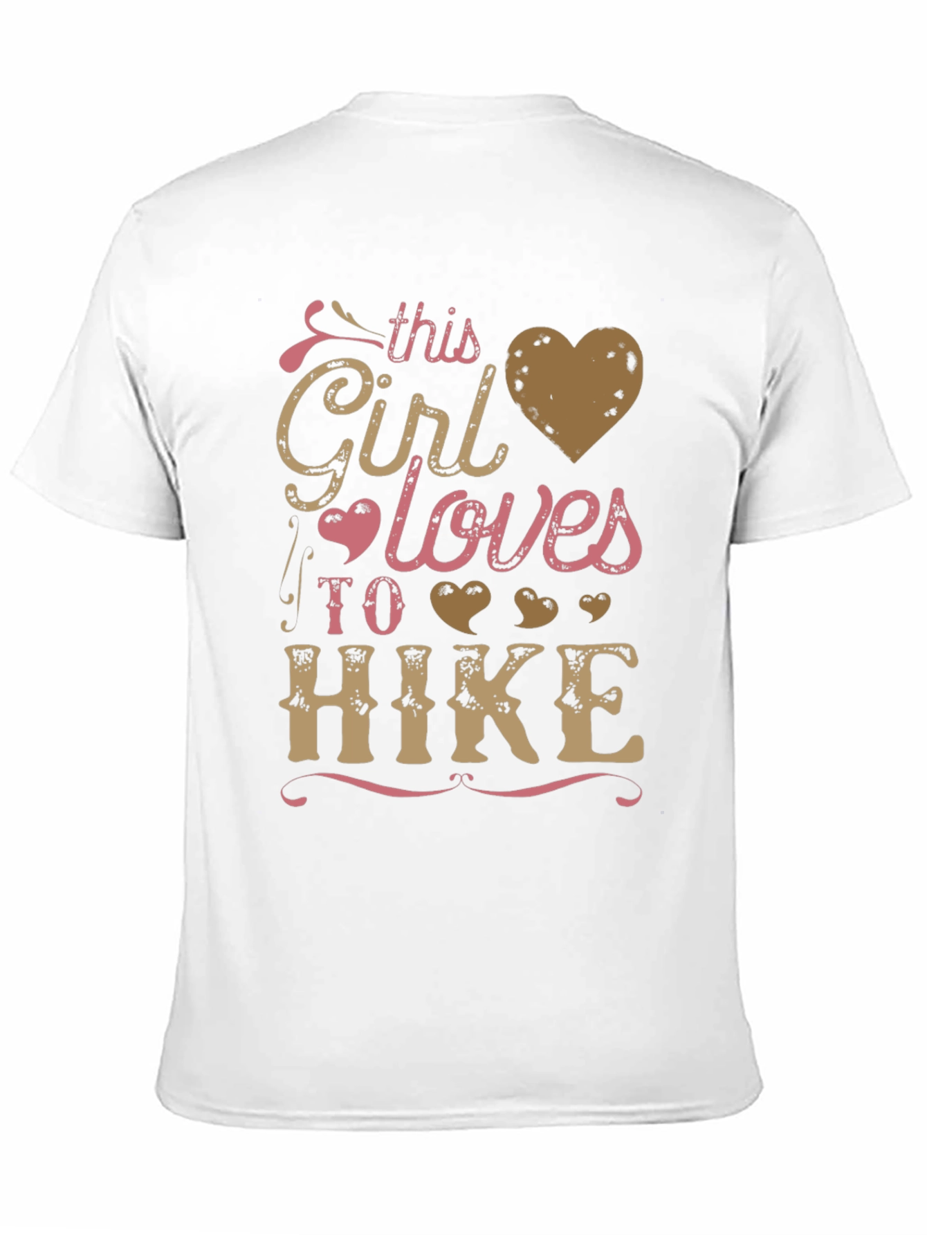 Hiking Lover T-Shirt - This Girl Loves to Hike