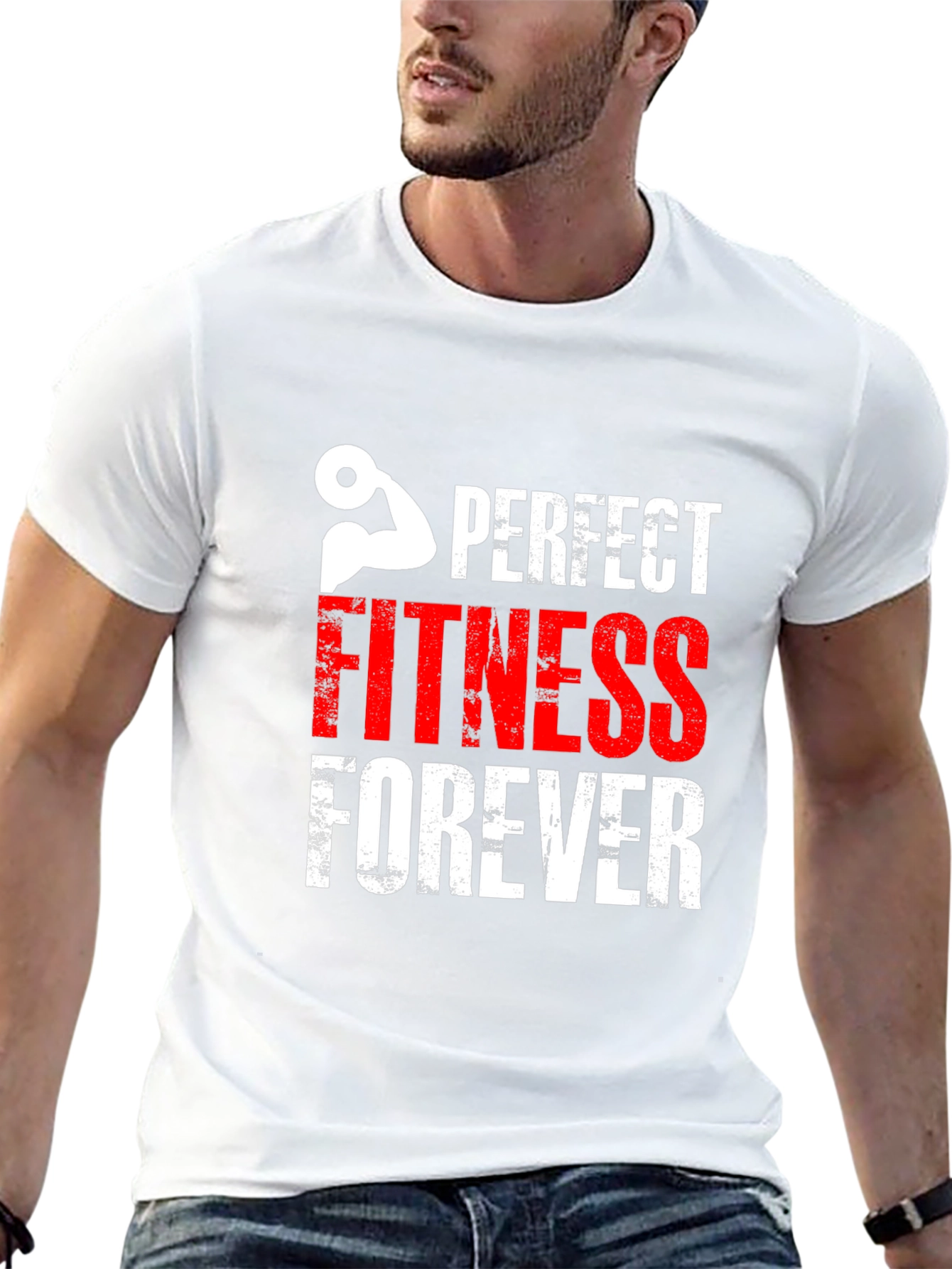 Perfect Fitness Forever Black T-Shirt
