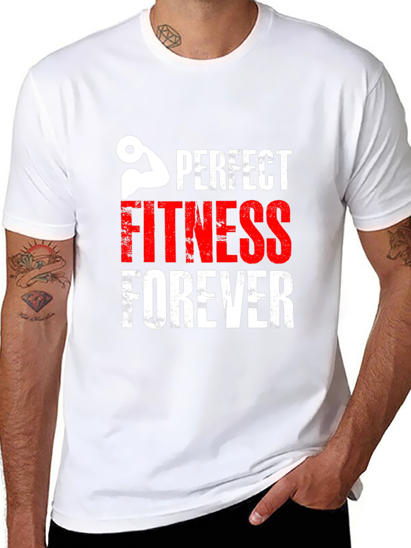 Perfect Fitness Forever Black T-Shirt