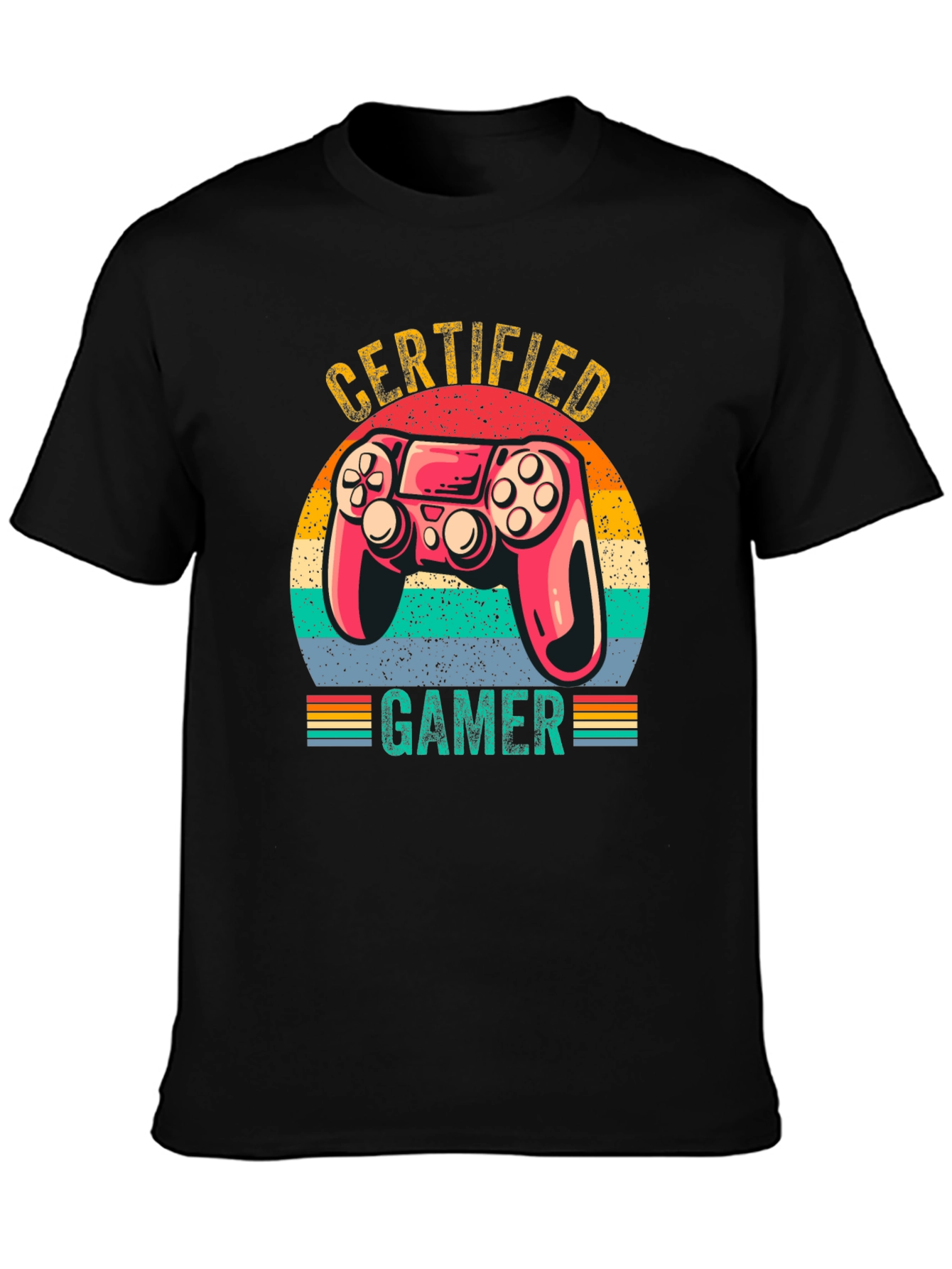 Certified Gamer Graphic T-Shirt