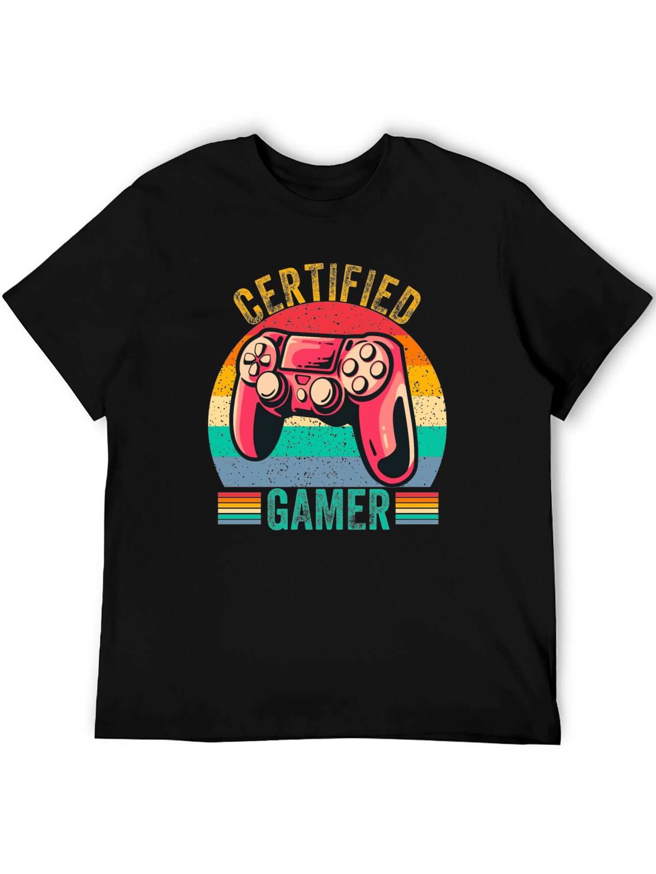 Certified Gamer Graphic T-Shirt