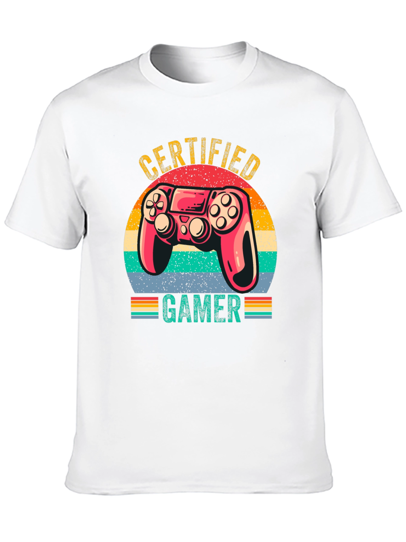 Certified Gamer Graphic T-Shirt