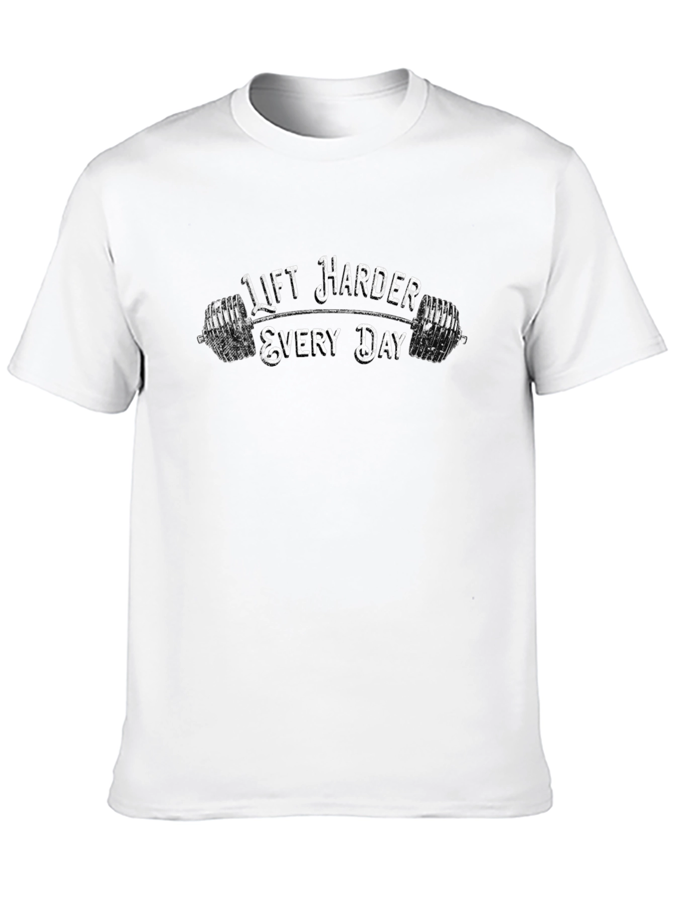 Lift Harder Every Day Mens Graphic T-Shirt