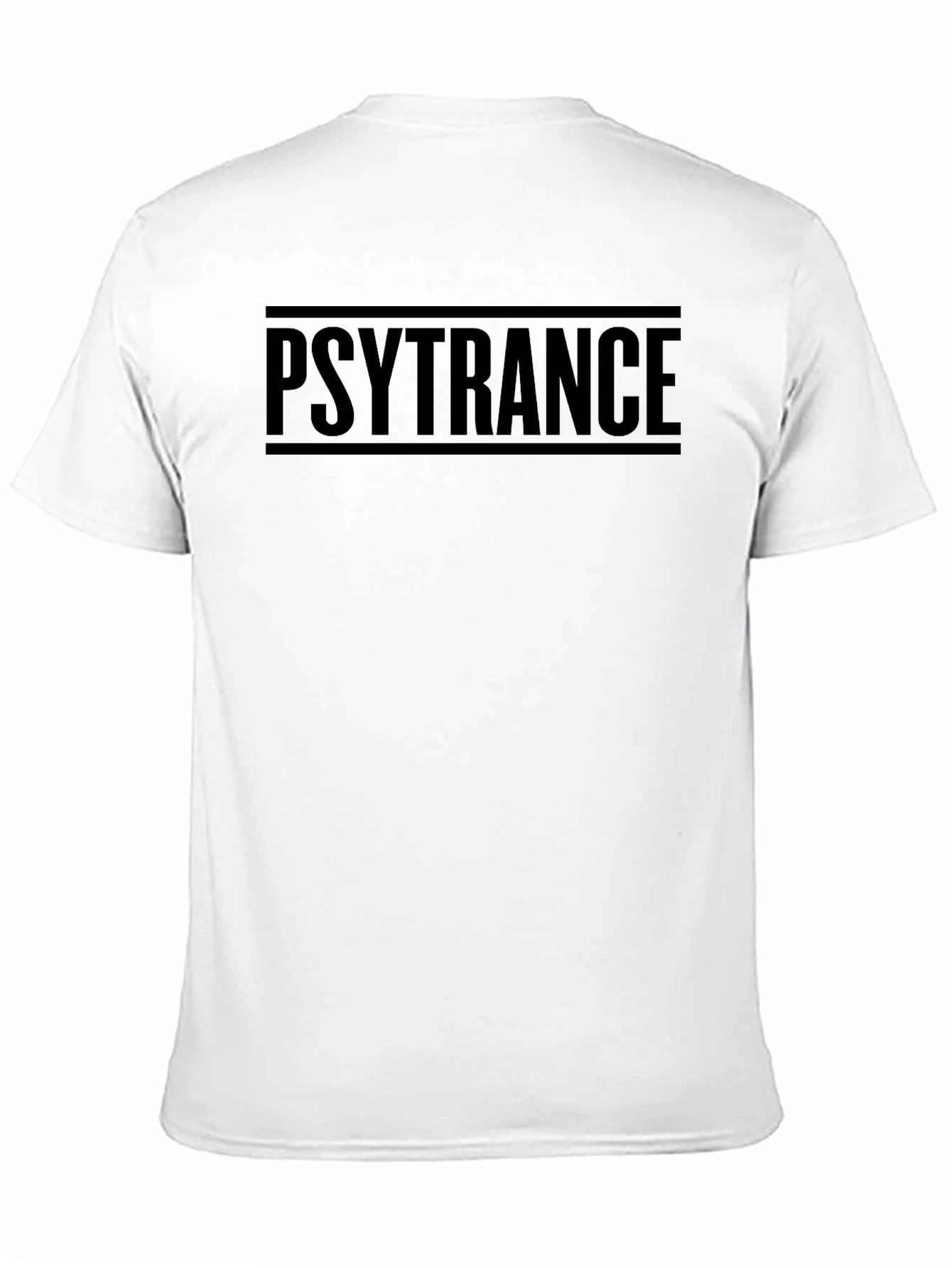 Psytrance Black T-Shirt - Music Festival Rave Style