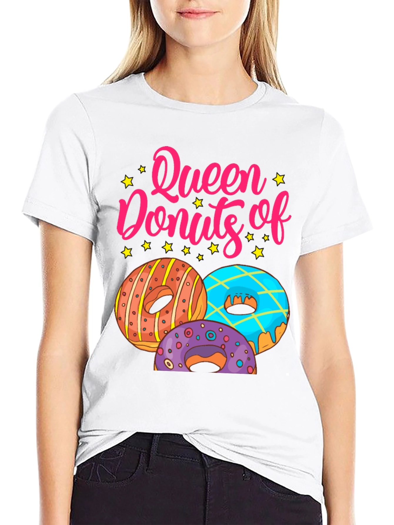 Queen of Donuts Graphic Tee