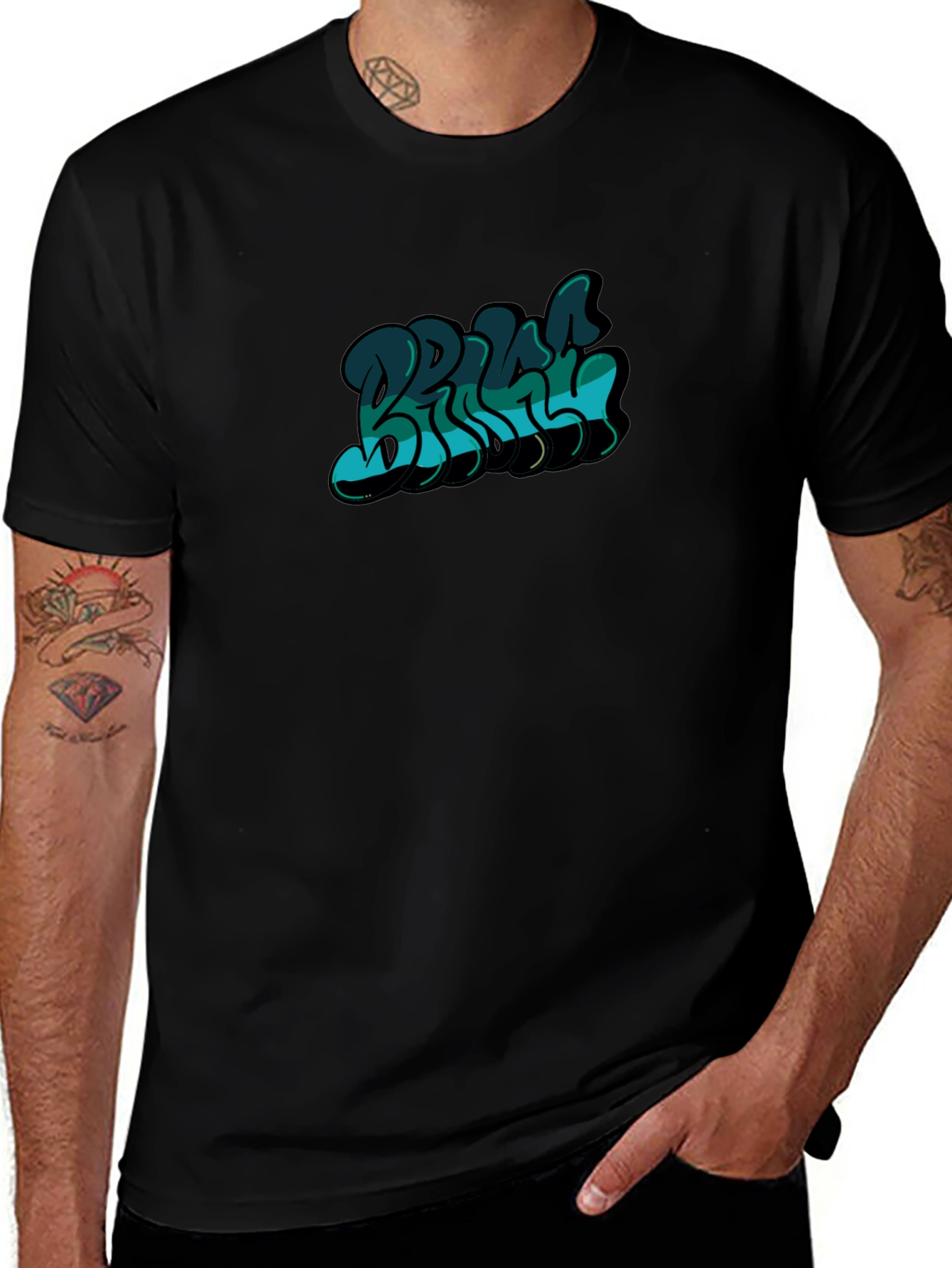 Cool Graphic Print T-Shirt - Modern Style