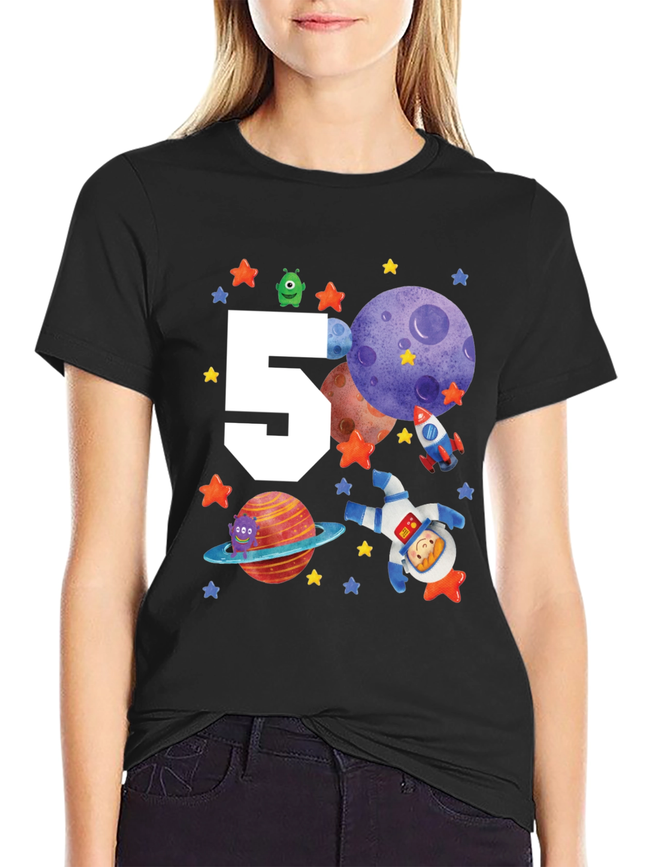 Space Birthday T-Shirt