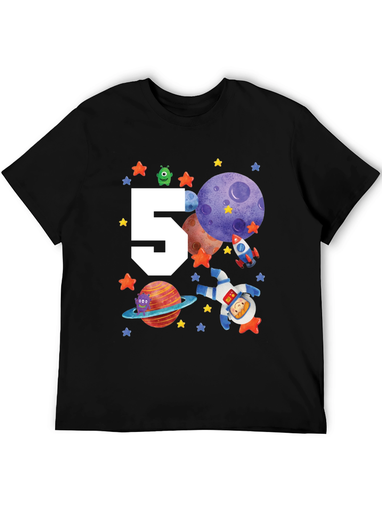 Space Birthday T-Shirt