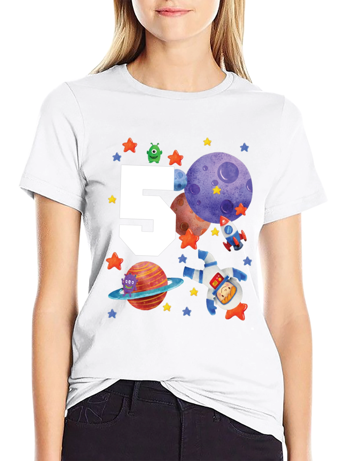 Space Birthday T-Shirt