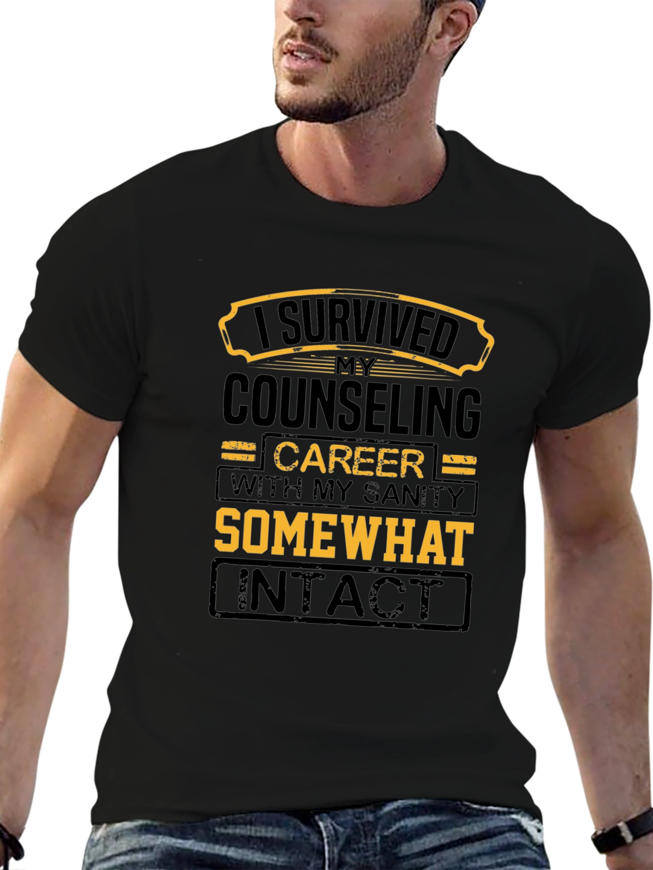 Counseling Career Survivor T-Shirt - Sanity Intact