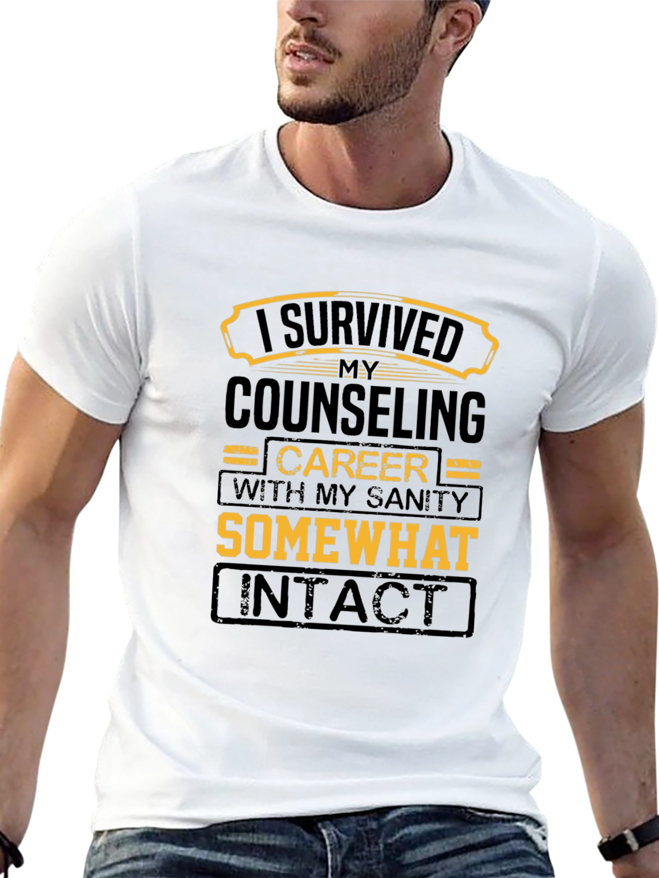 Counseling Career Survivor T-Shirt - Sanity Intact