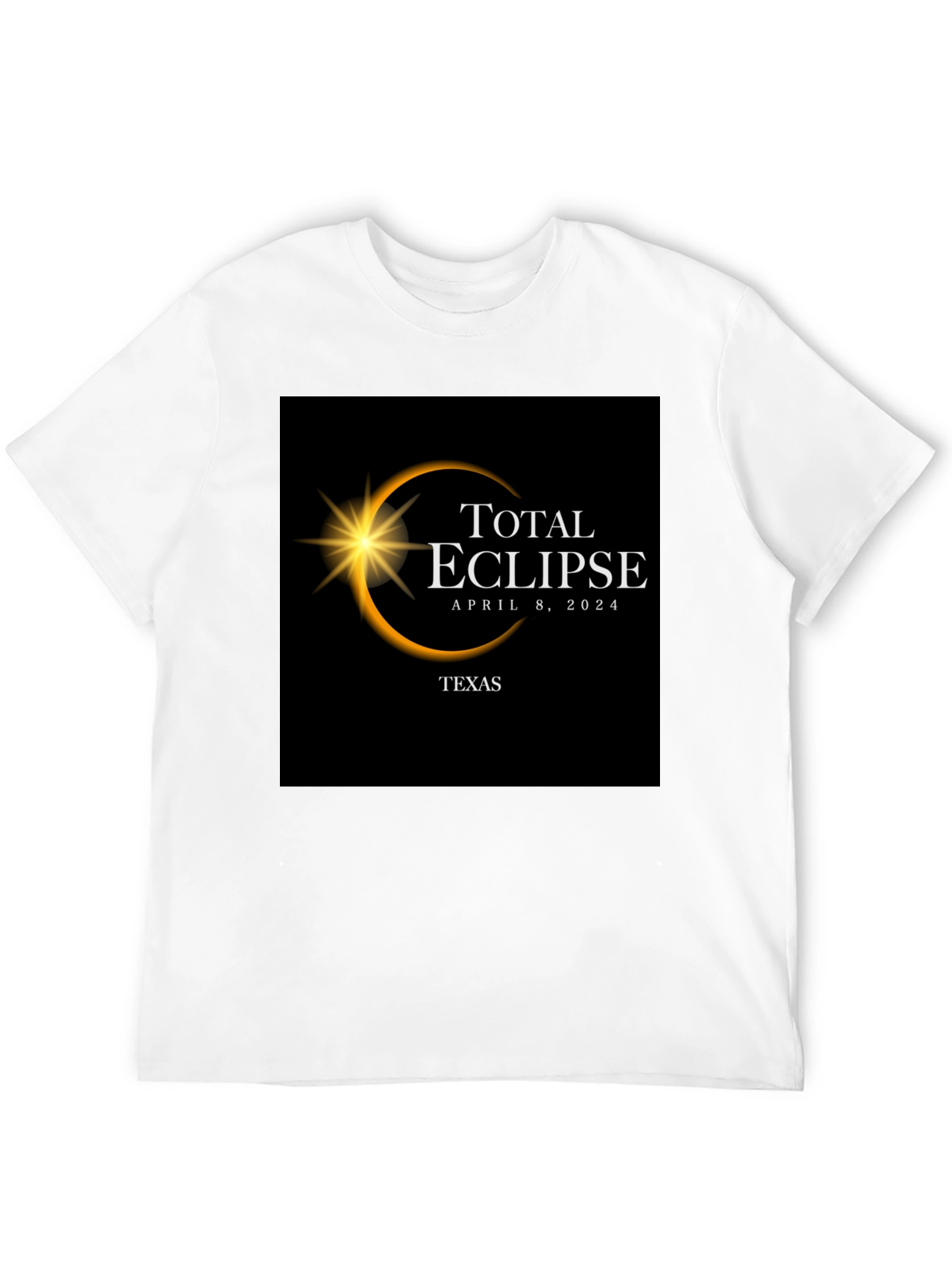 Total Eclipse April 8 2024 Texas T-Shirt