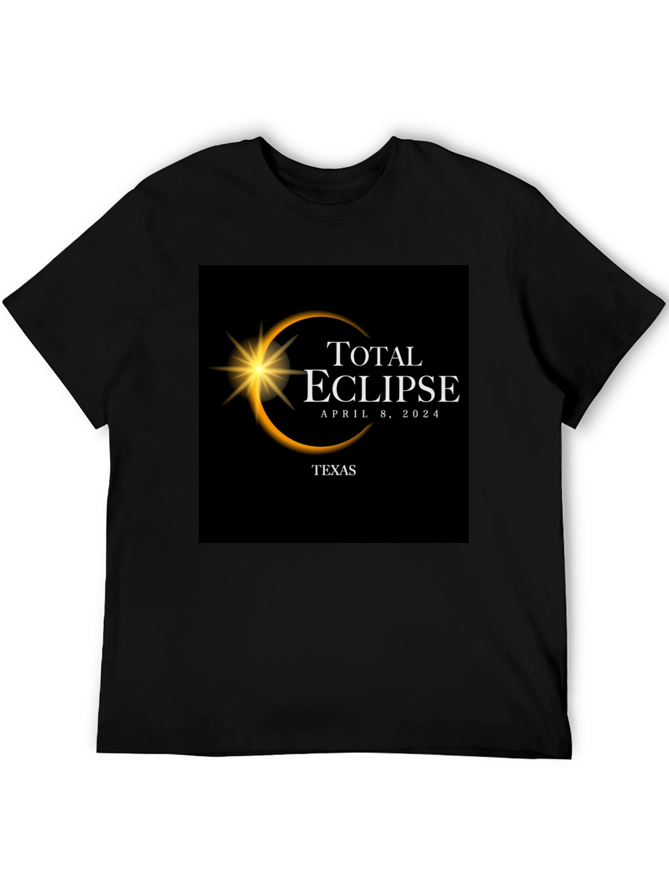 Total Eclipse April 8 2024 Texas T-Shirt