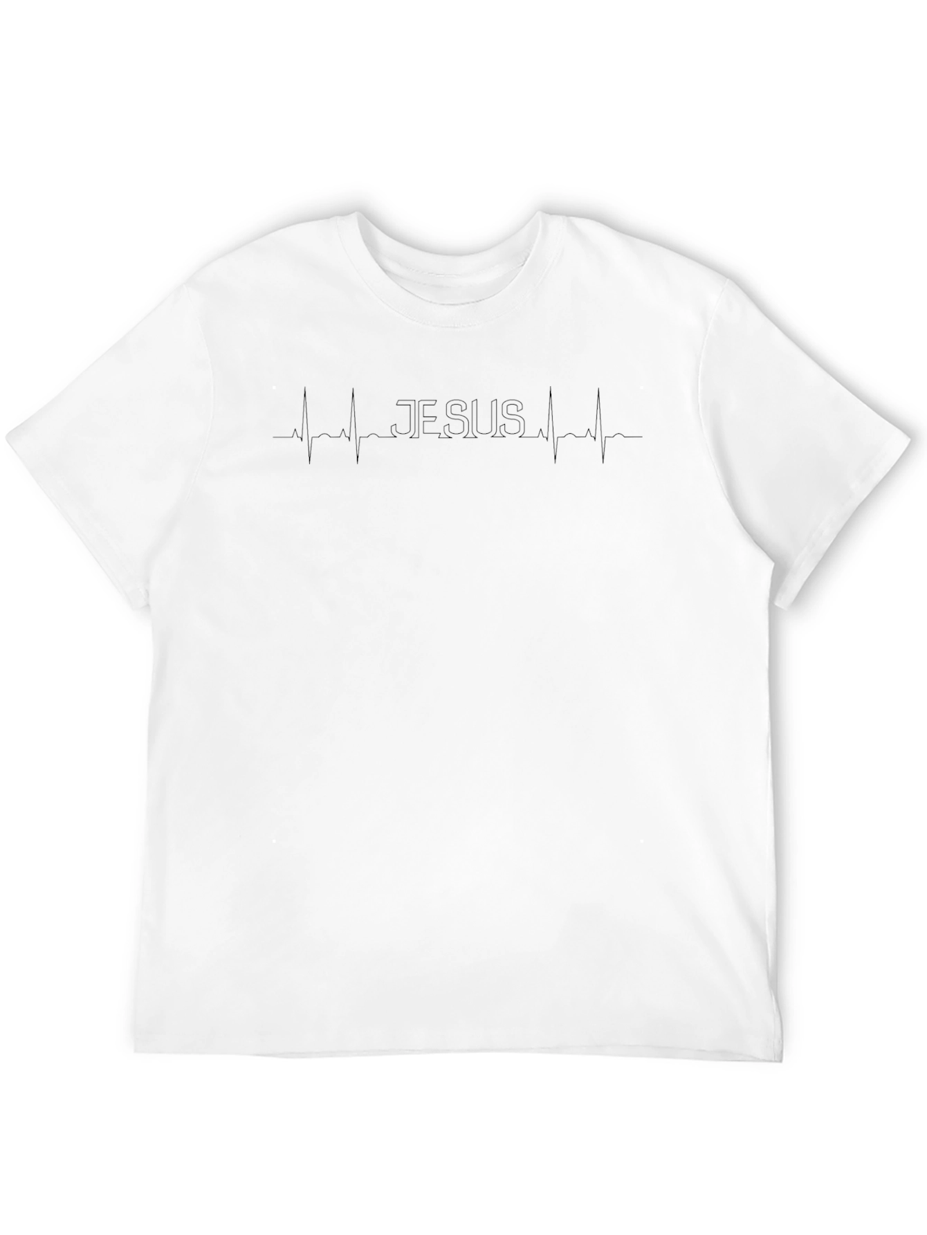 Jesus Heartbeat T-Shirt - Christian Faith Apparel