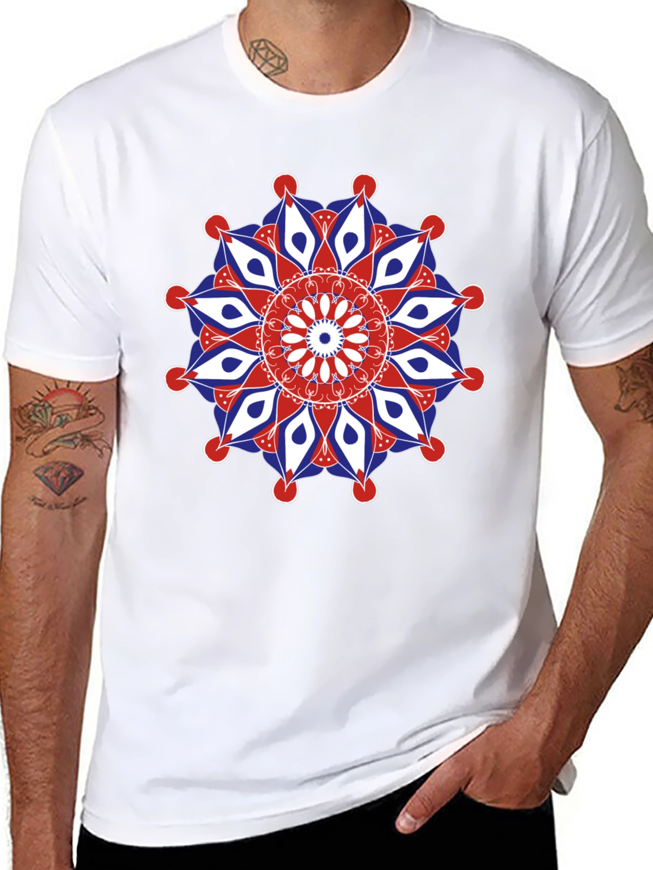Mandala Graphic Tee - Stylish Comfort