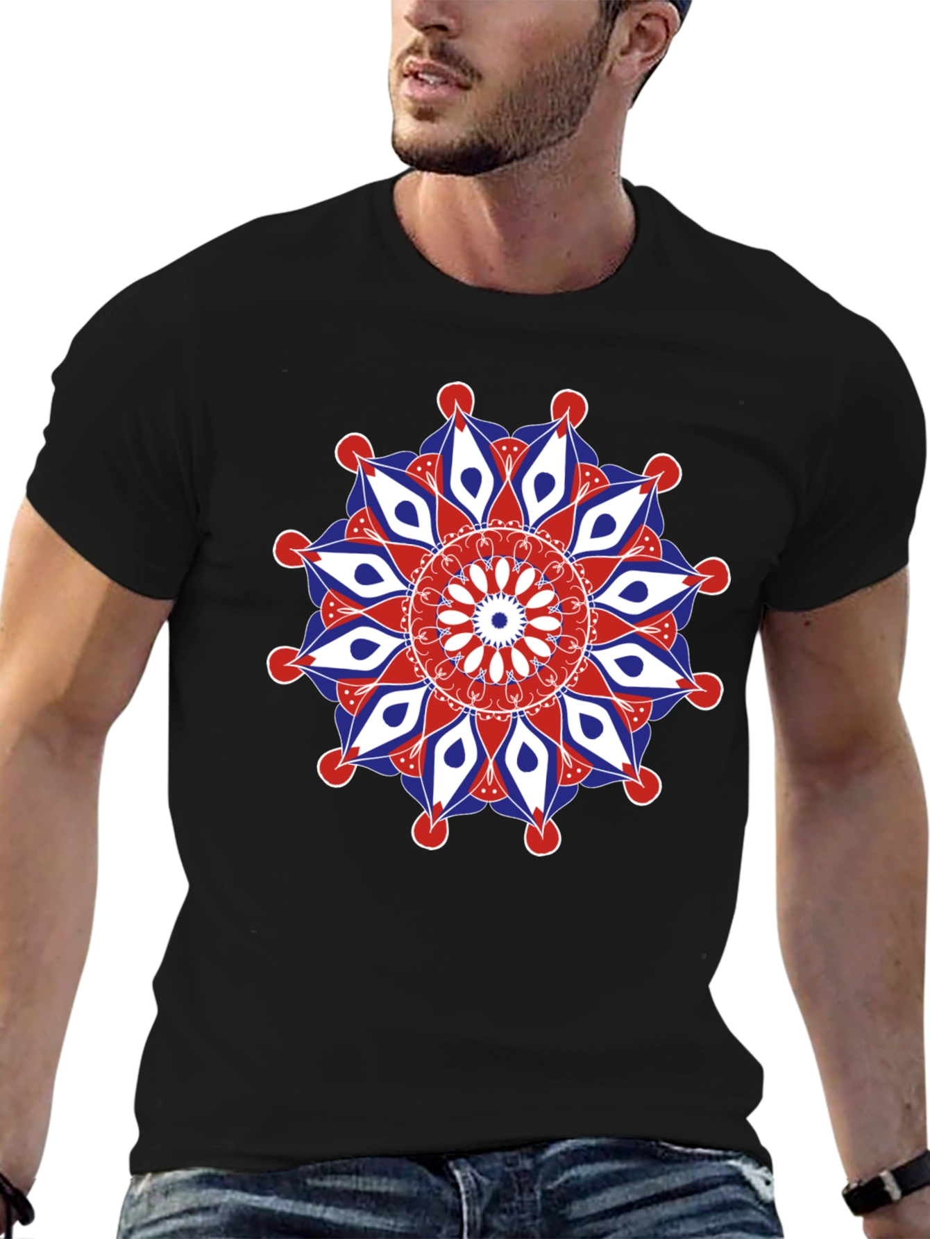 Mandala Graphic Tee - Stylish Comfort