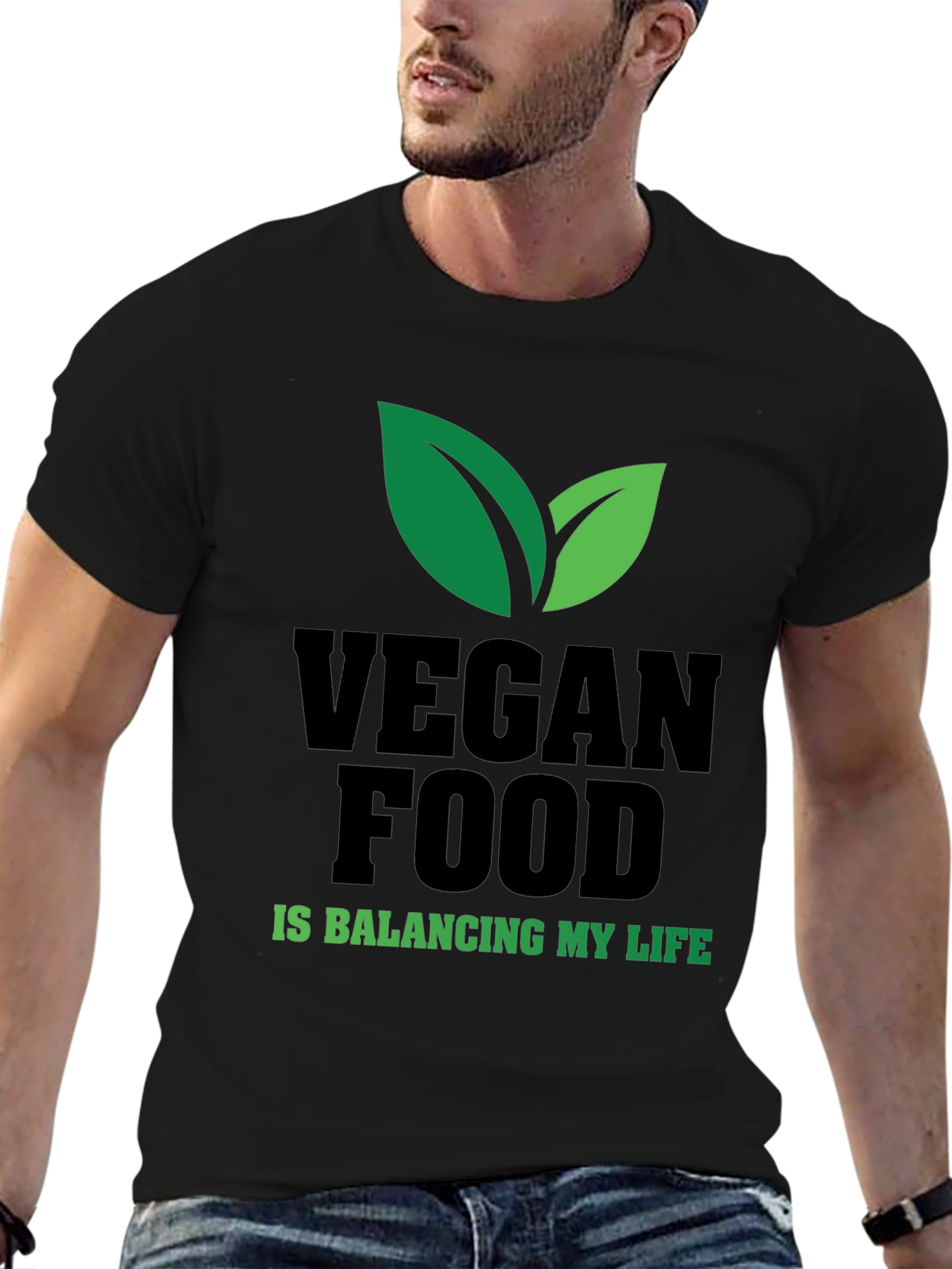 Vegan Food Balancing Life T-Shirt