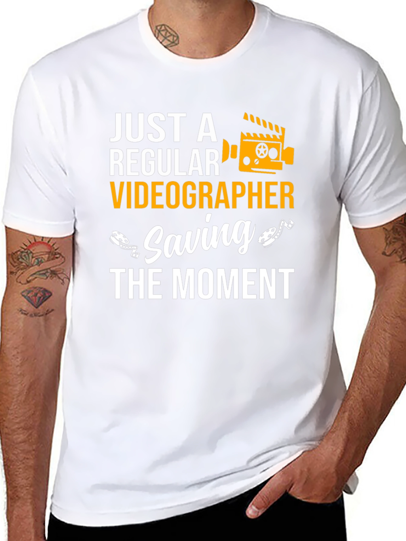 Videographer T-Shirt - Saving the Moment