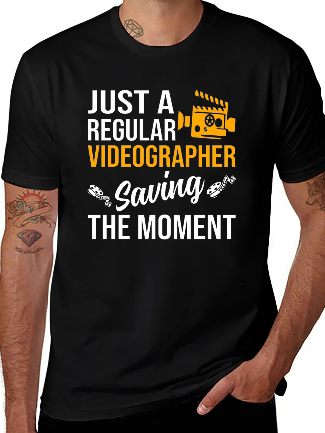 Videographer T-Shirt - Saving the Moment