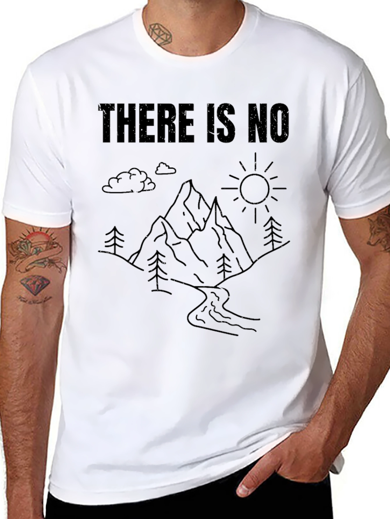 Mountain Graphic T-Shirt - Adventure Awaits