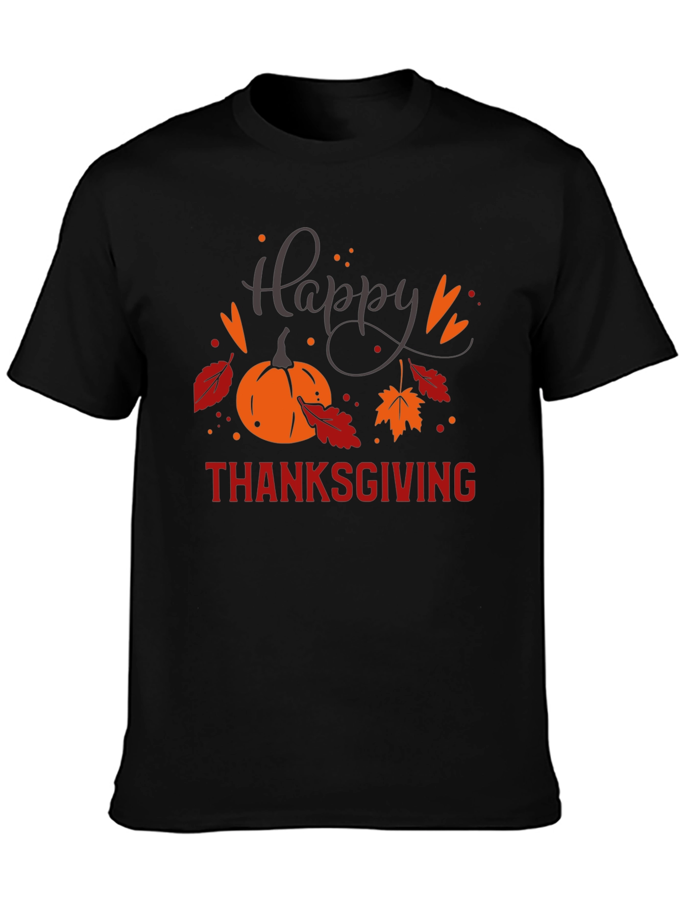 Happy Thanksgiving Graphic T-Shirt