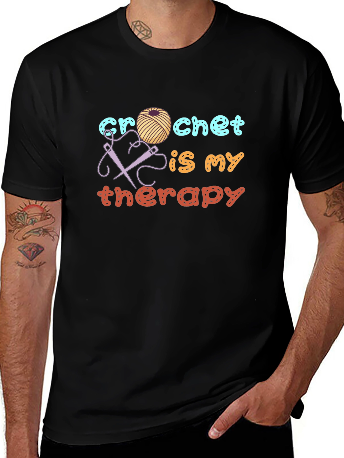 Crochet is My Therapy T-Shirt