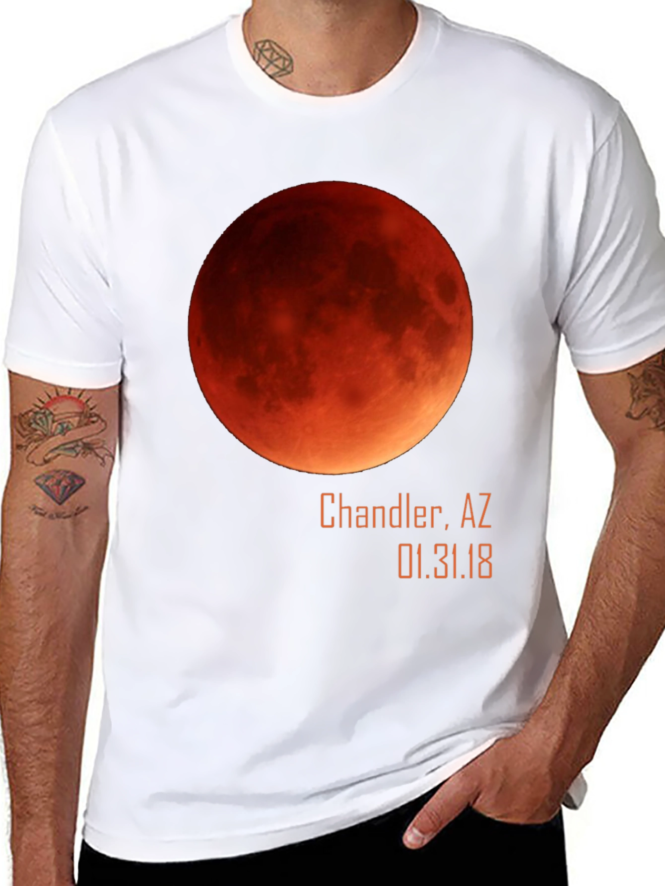 Blood Moon Chandler AZ T-Shirt