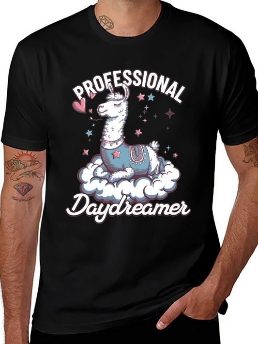 Professional Daydreamer Llama Graphic Tee