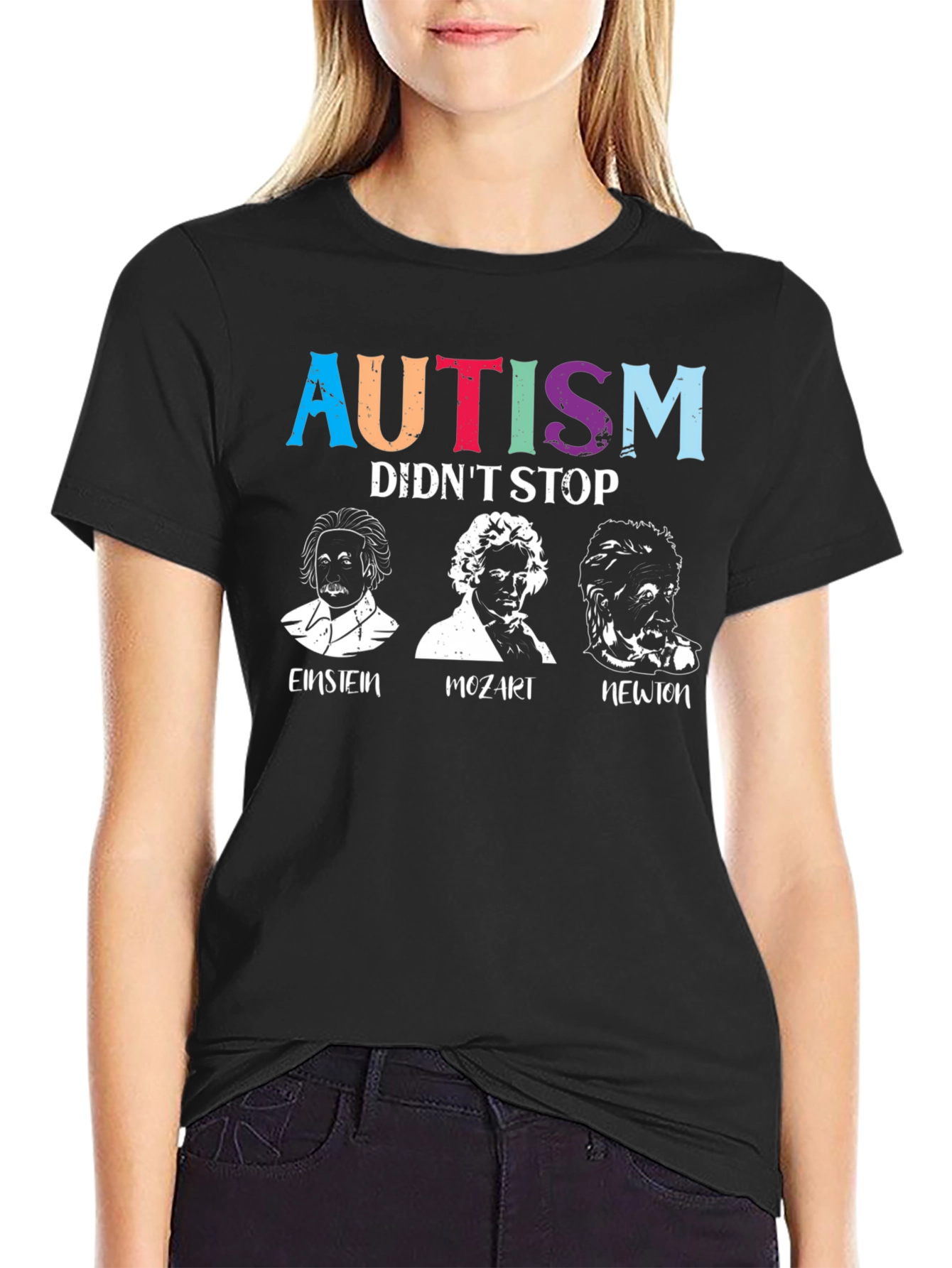 Autism Didnt Stop Them T-Shirt