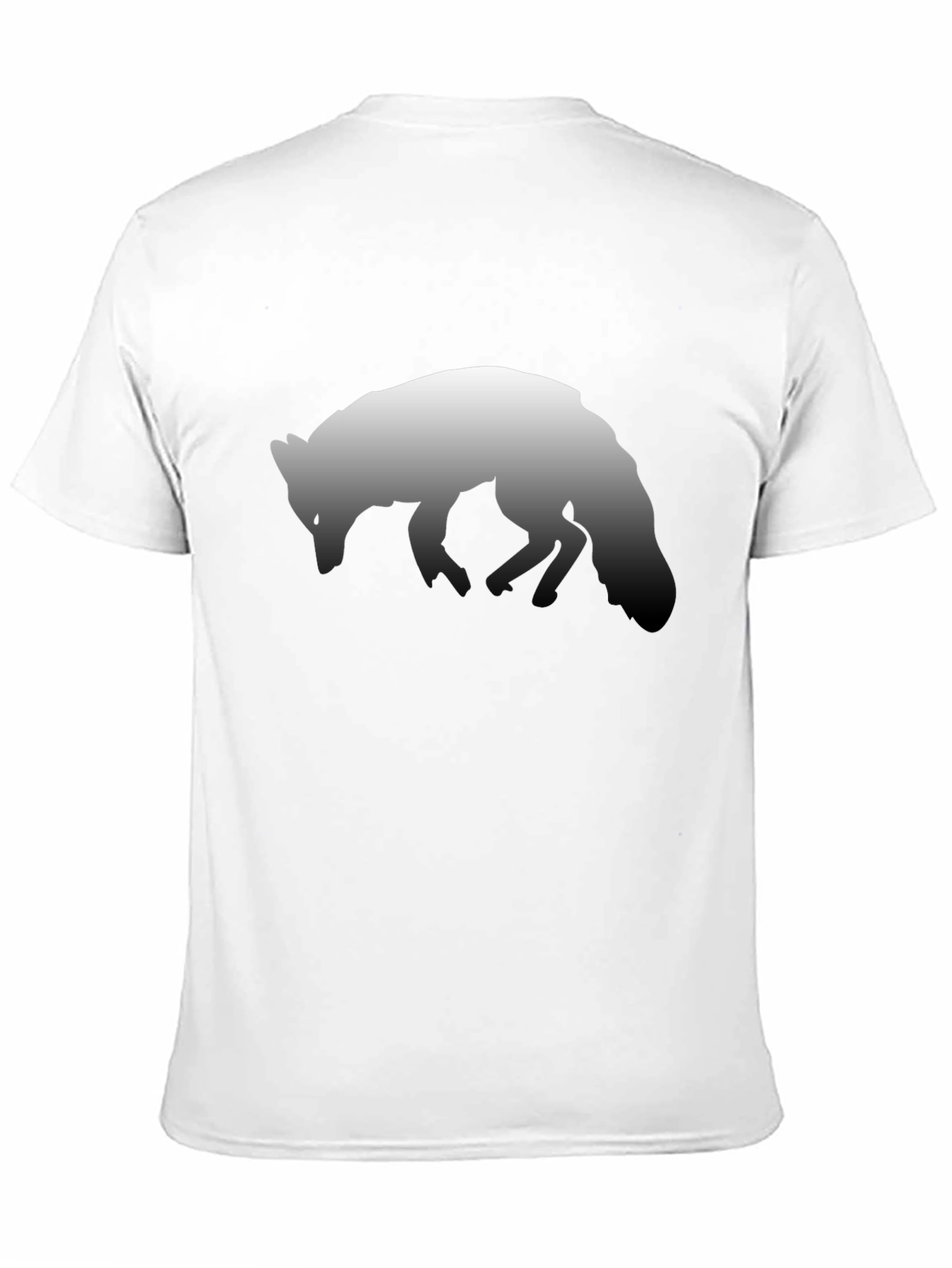 Fox Graphic Black T-Shirt | Soft Cotton Blend