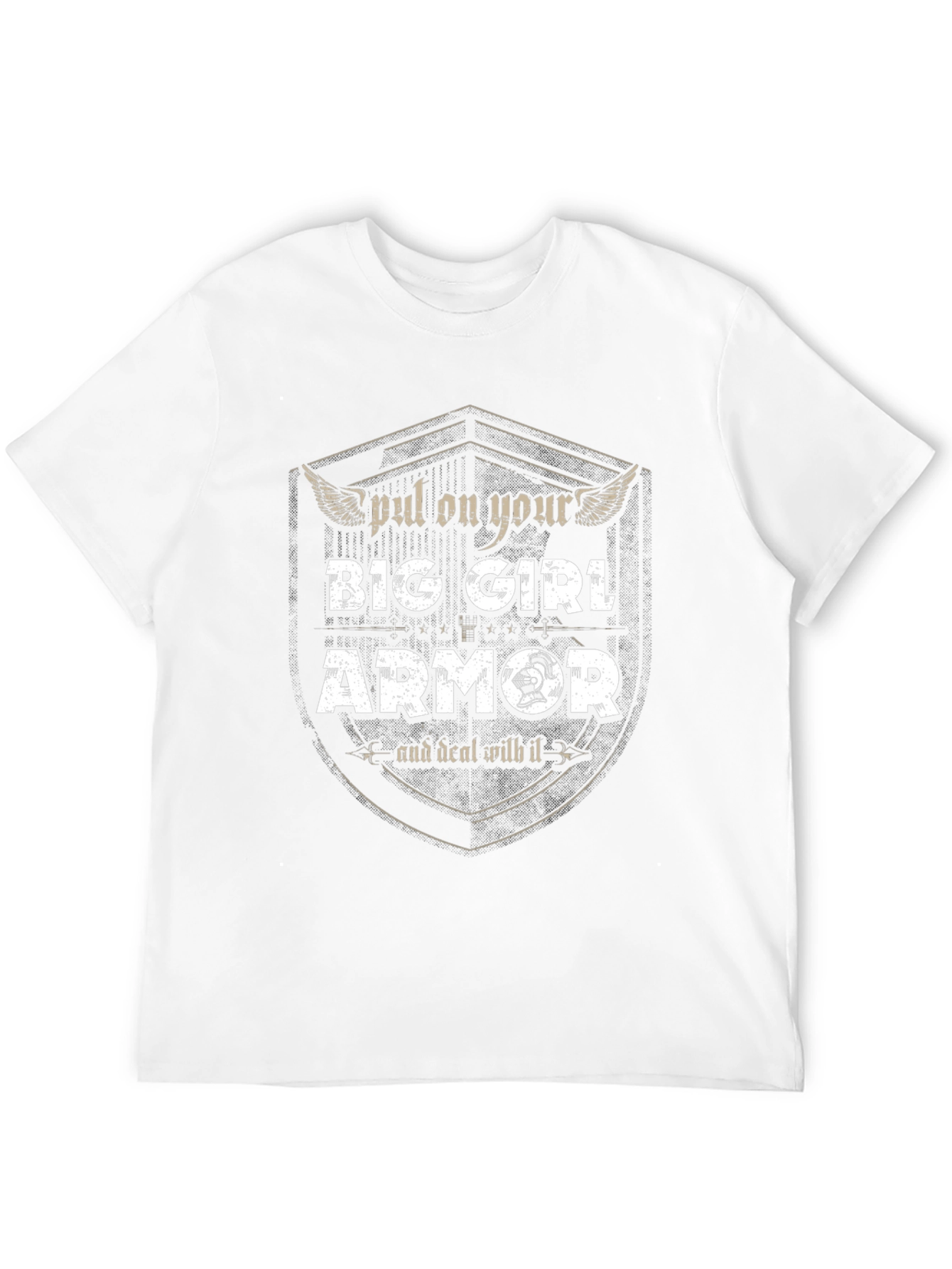 Big Girl Armor T-Shirt - Empowering Womens Tee