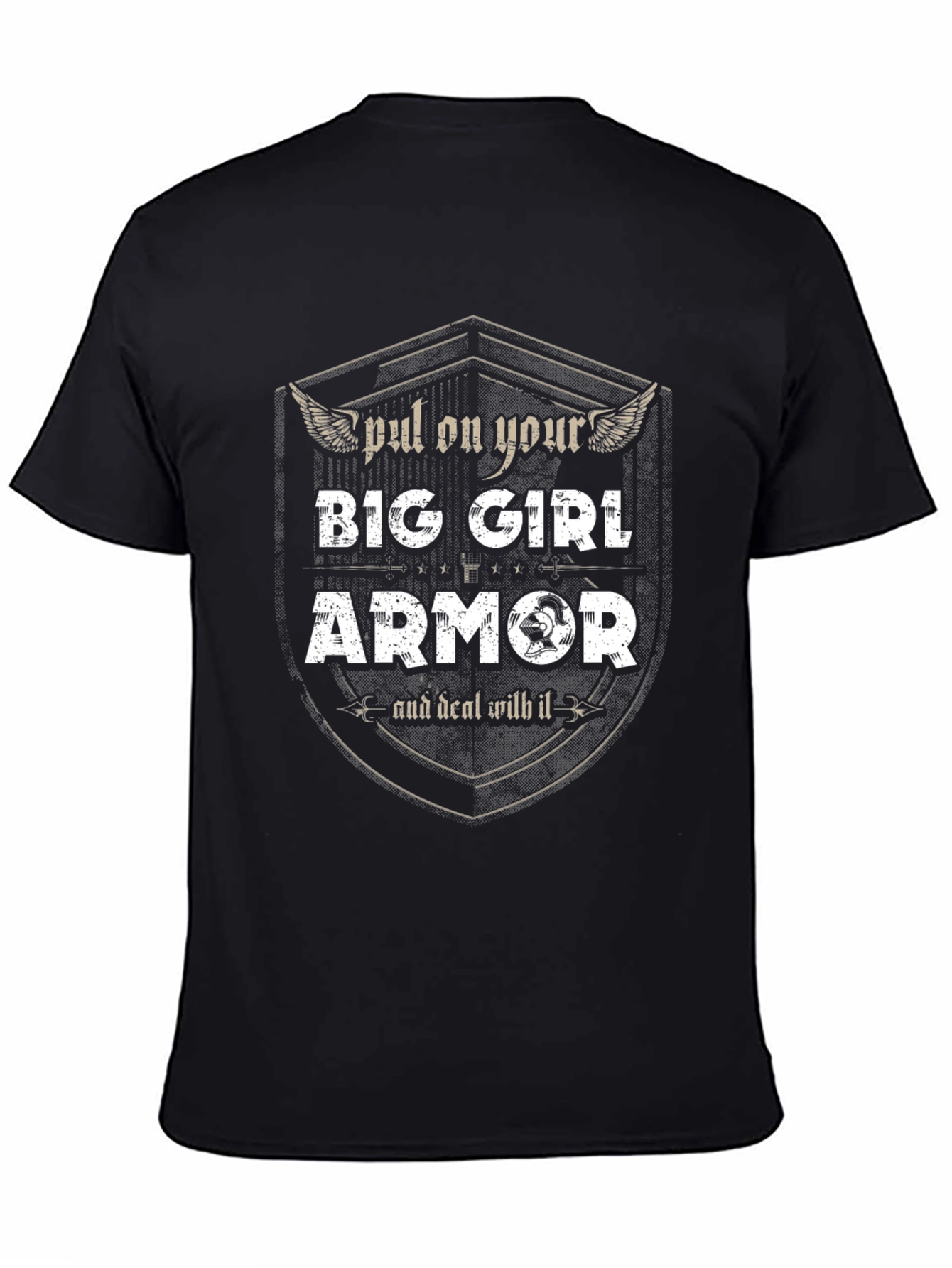 Big Girl Armor T-Shirt - Empowering Womens Tee