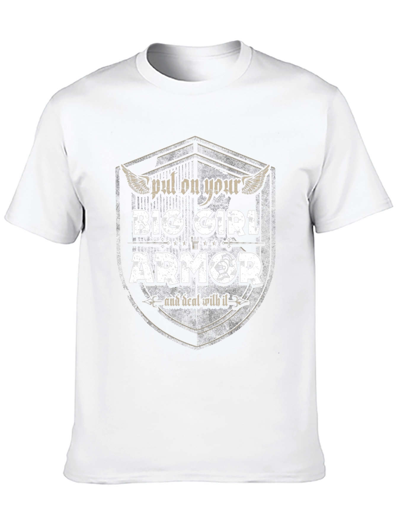 Big Girl Armor T-Shirt - Empowering Womens Tee