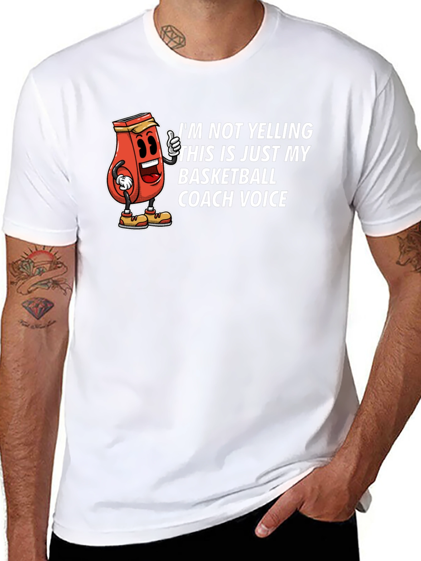 Basketball Coach Voice T-Shirt