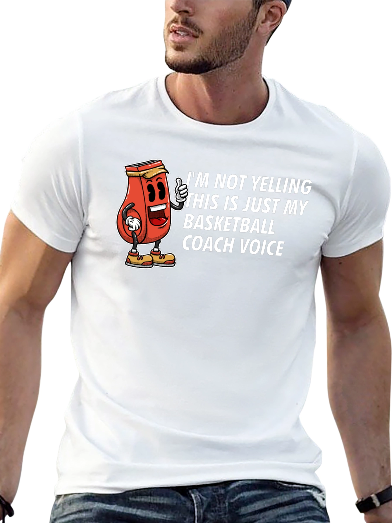 Basketball Coach Voice T-Shirt