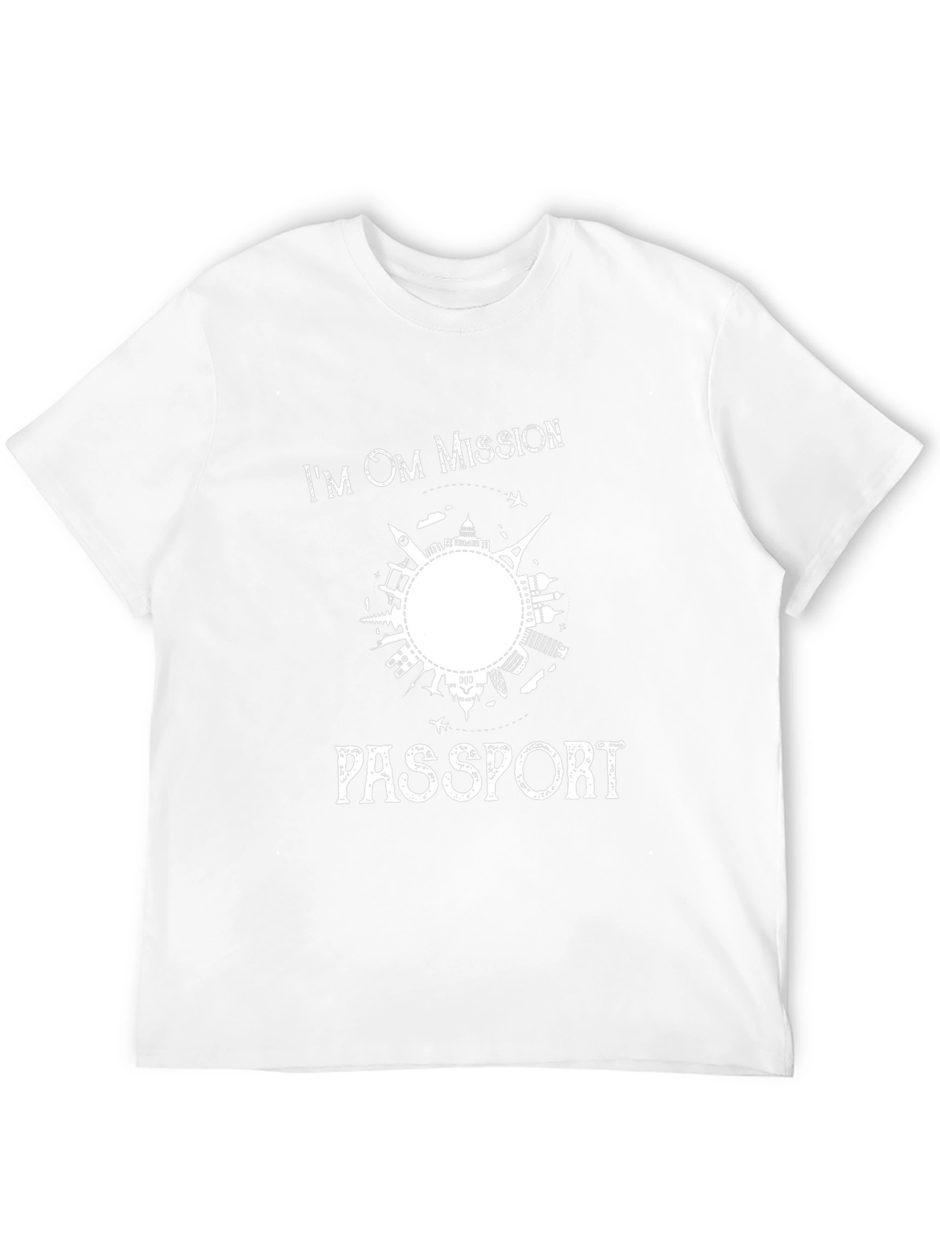 Im OM Mission Passport Graphic T-Shirt - Black