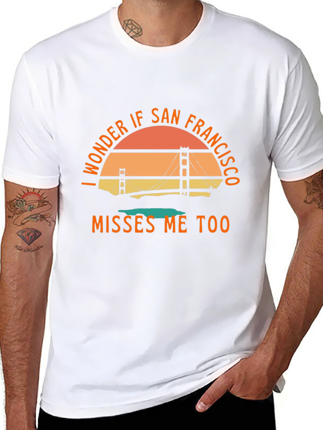 San Francisco Misses Me Retro Tee